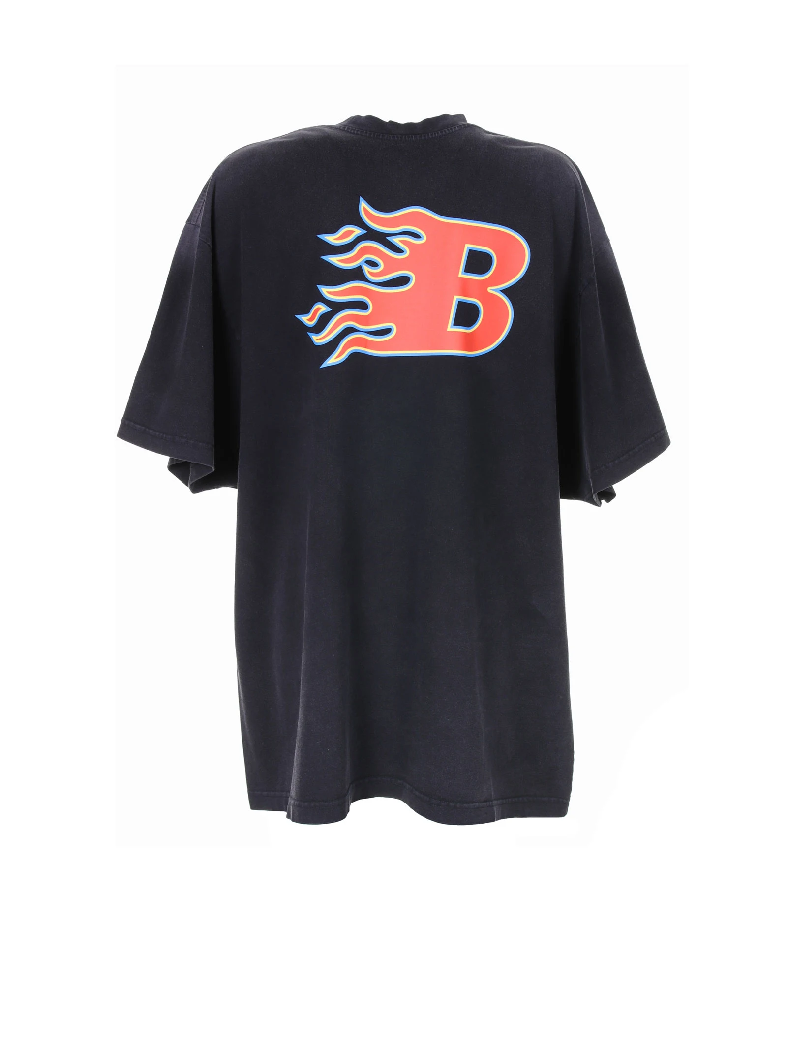 Balenciaga Balenciaga B Flame Oversized T-shirt