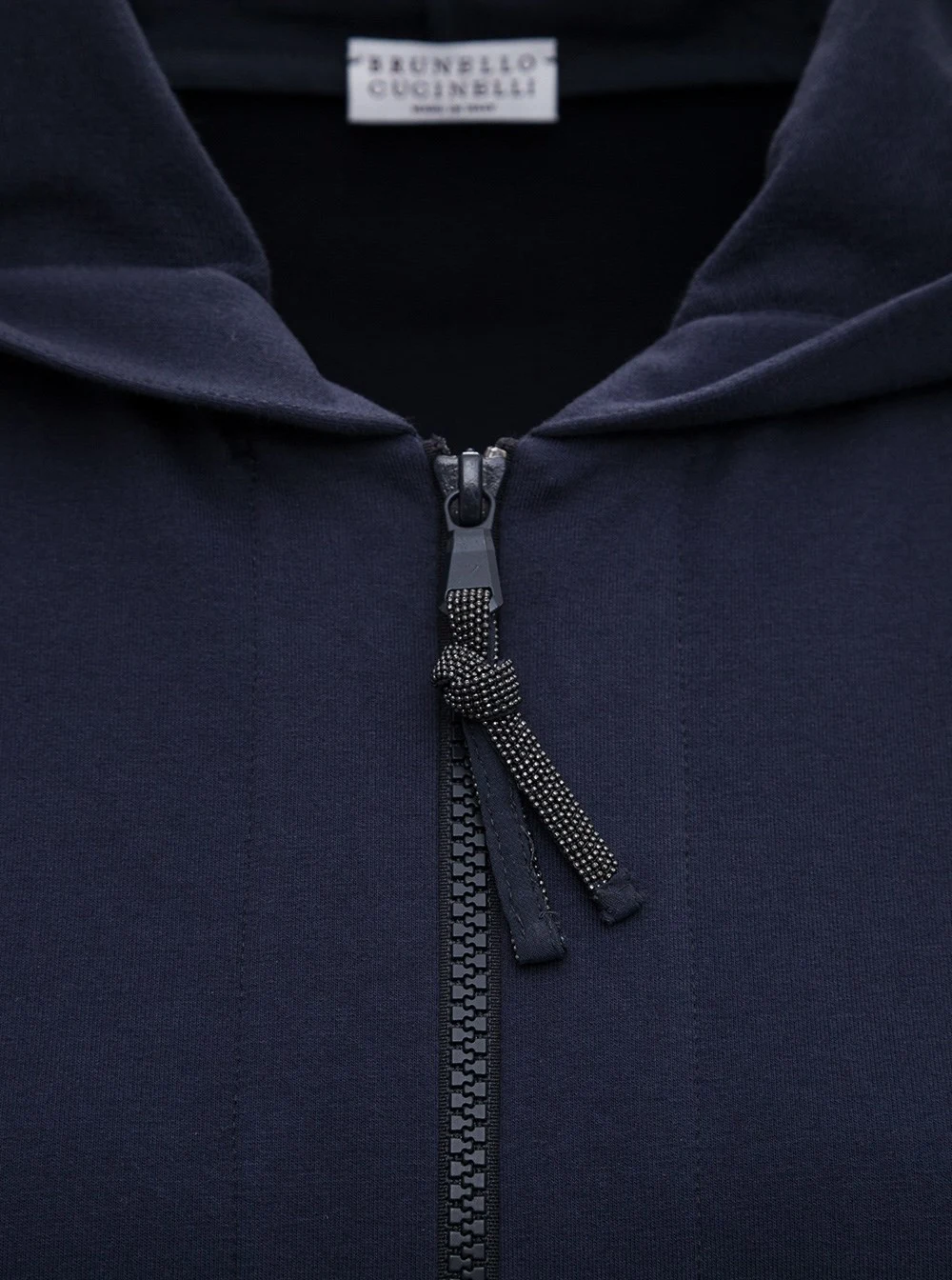 Brunello Cucinelli Blue Cotton Sweatshirt