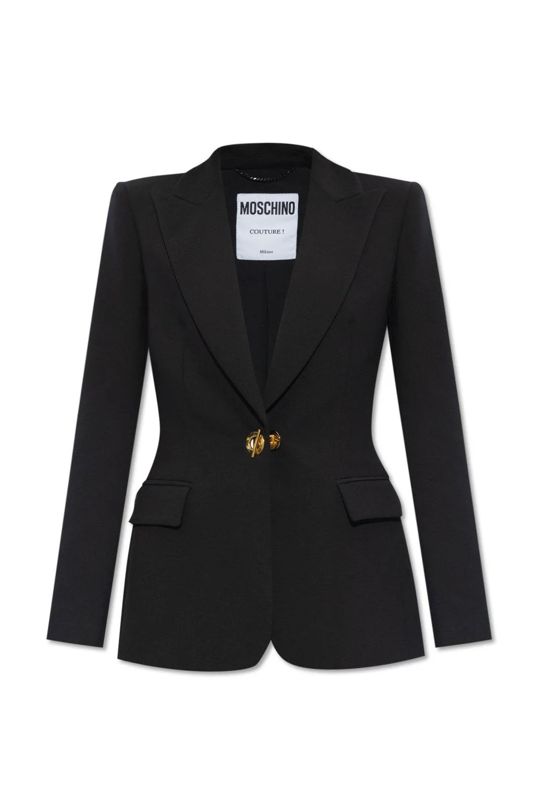 Single Breasted Tailored Blazer Moschino