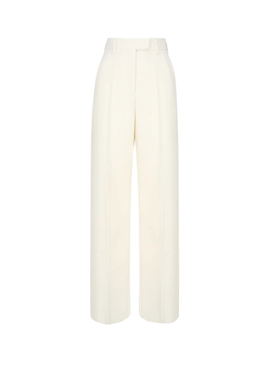 Palazzo Trousers In Virgin Wool