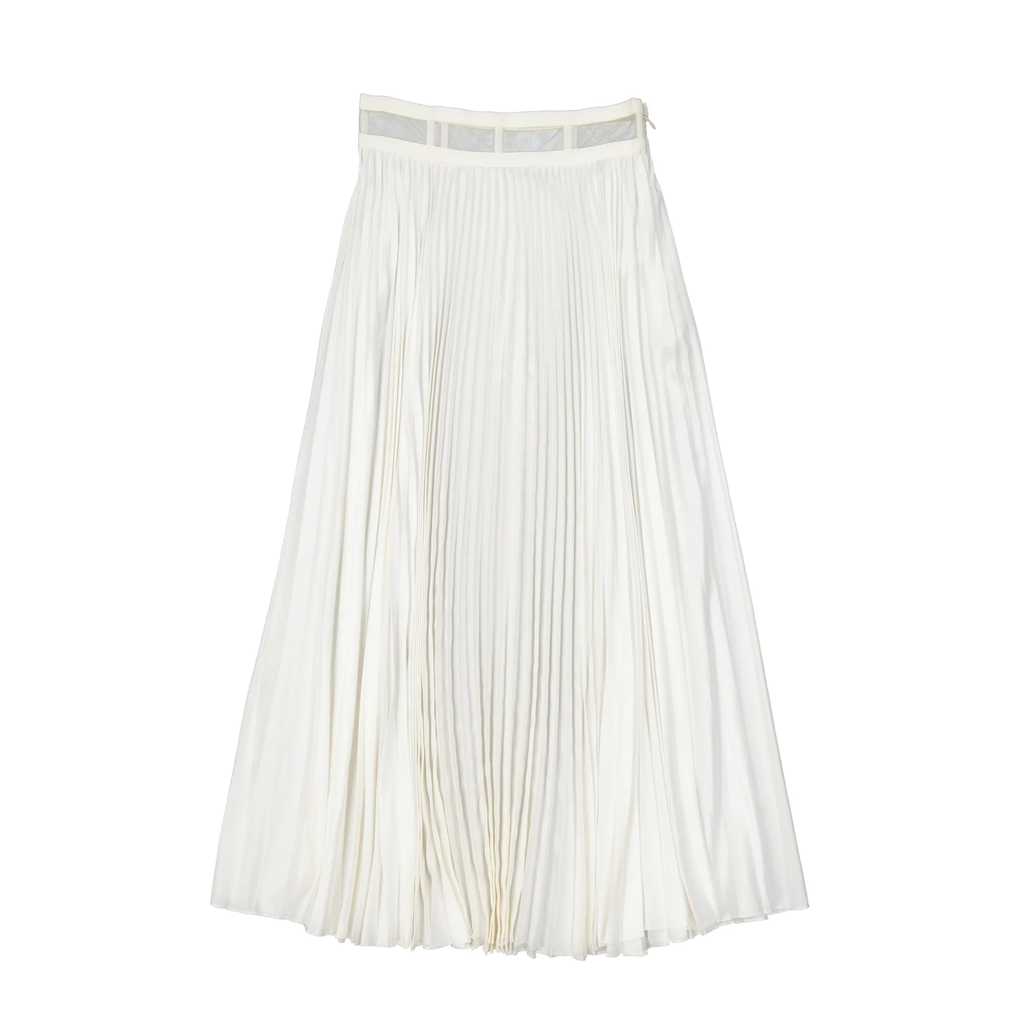 Pleated Midi Skirt