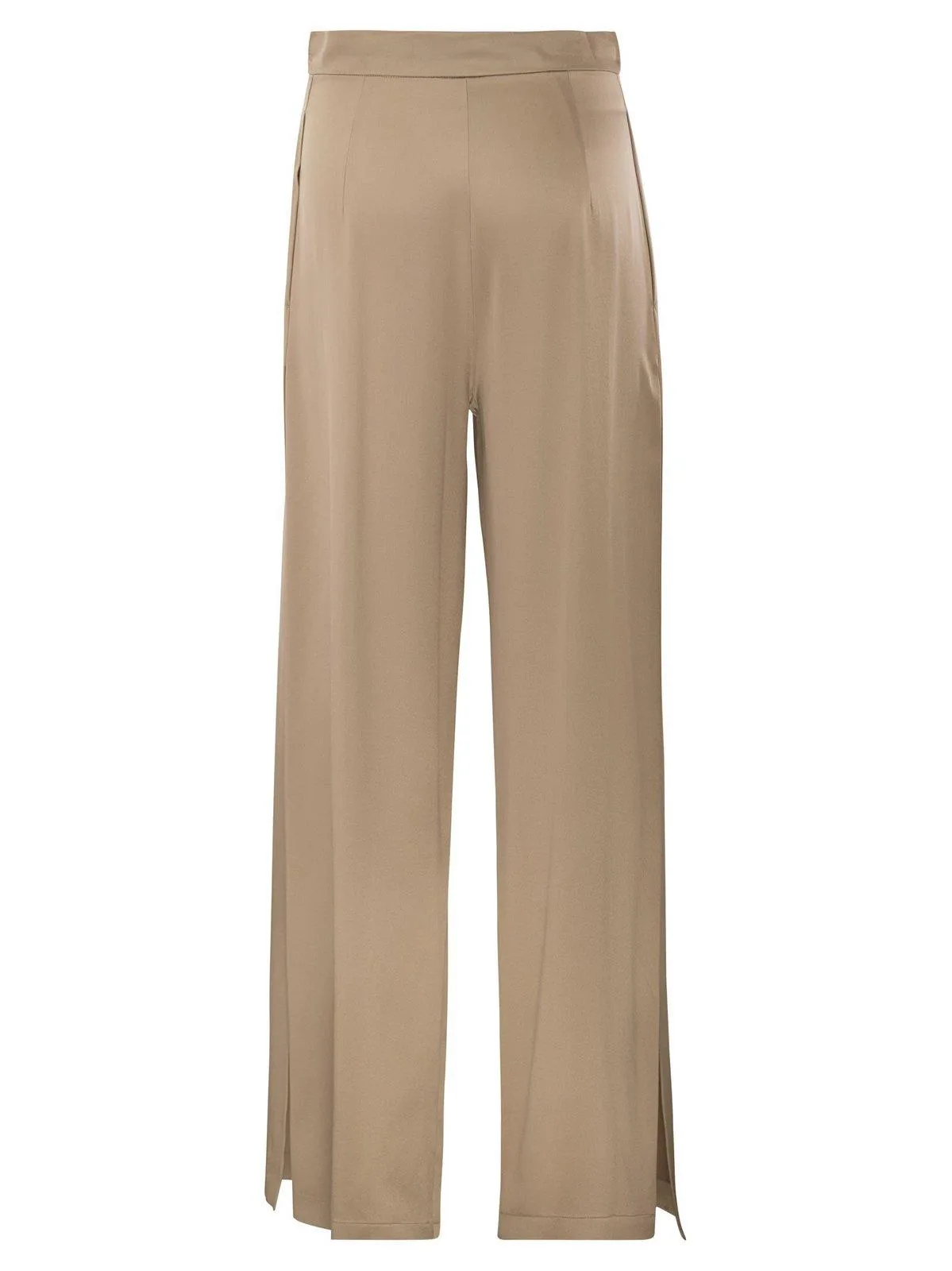 High Waist Straight Leg Trousers