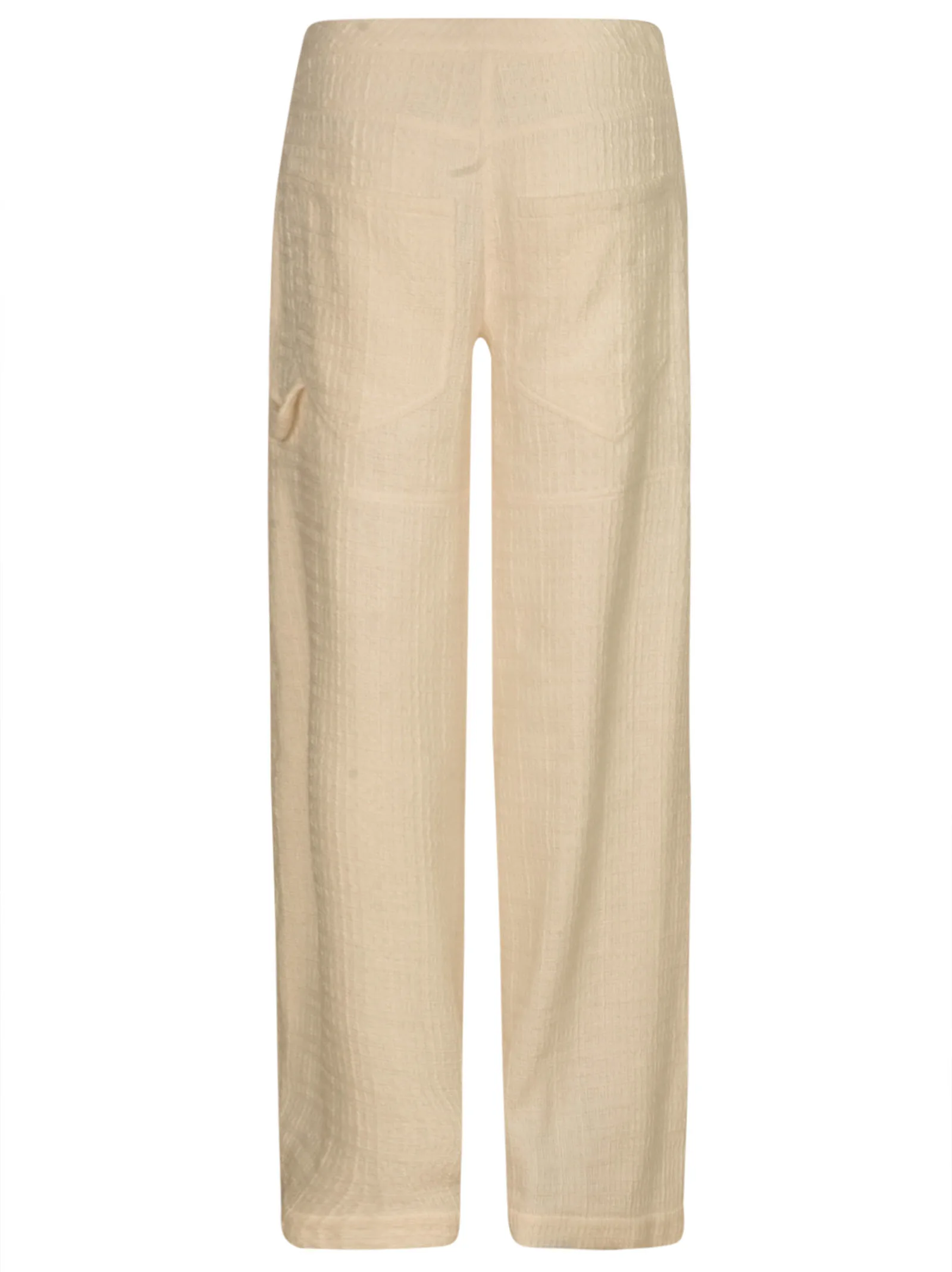 Straight Buttoned Trousers