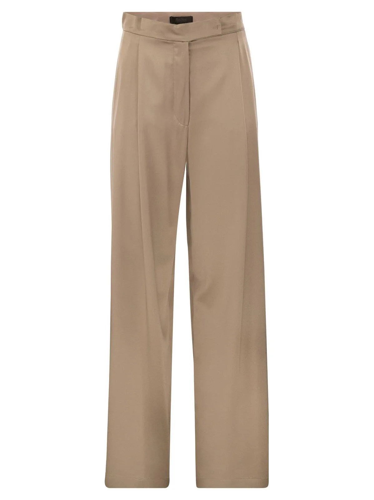 High Waist Straight Leg Trousers