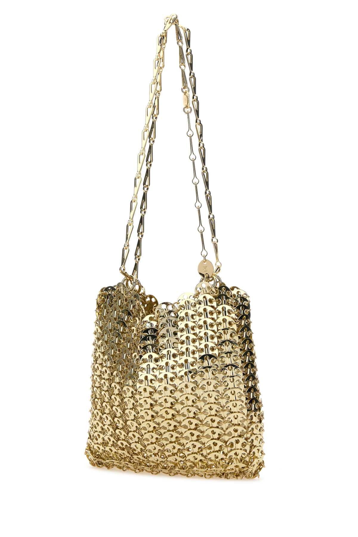 Gold Metal Chain 1969 Shoulder Bag