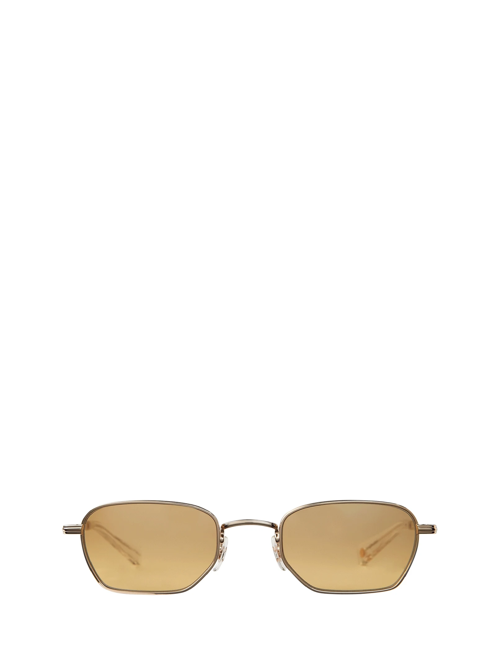 Holly Sun Gold-crystal/halo Mirror Sunglasses