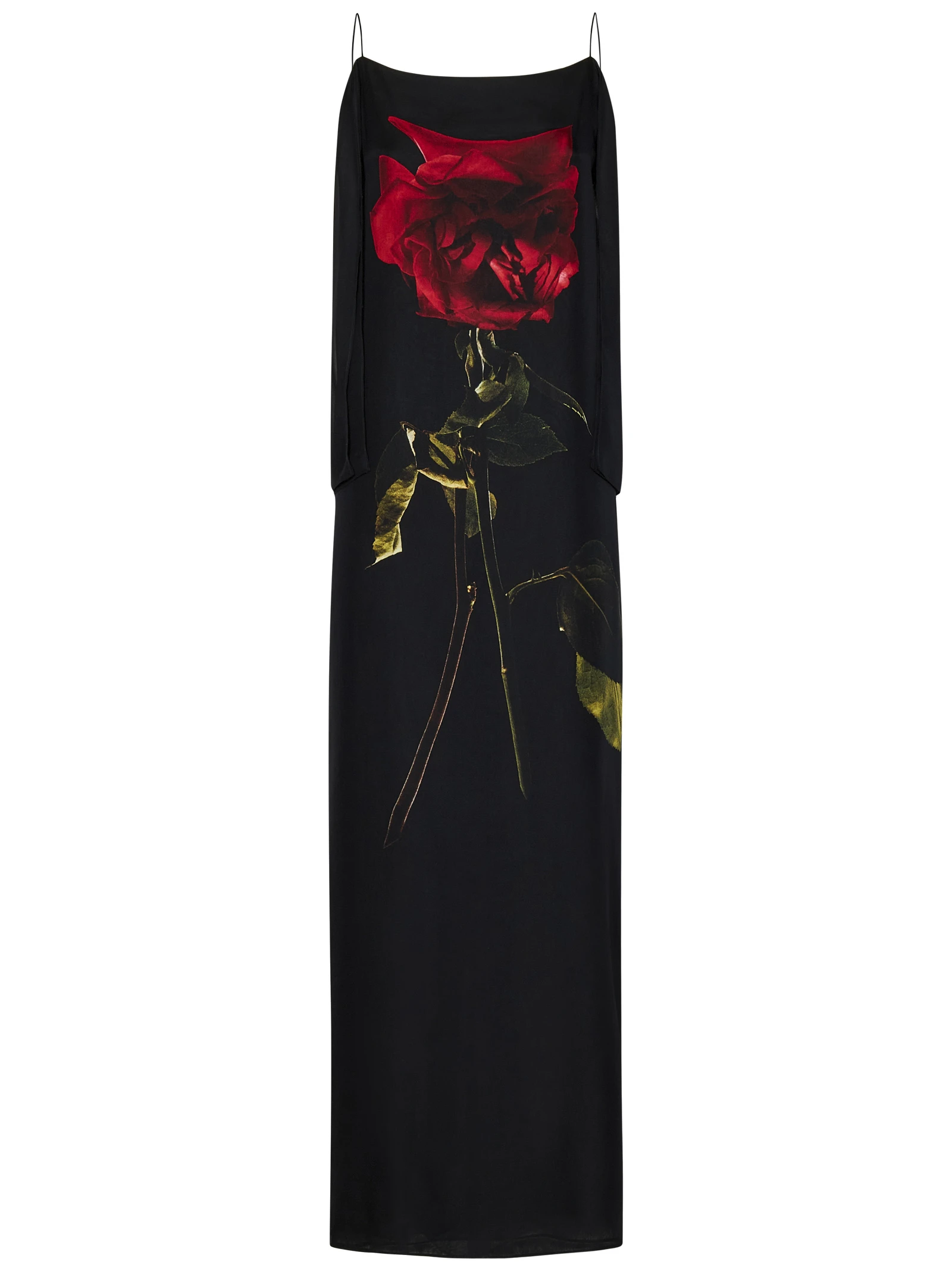 Shadow Rose Long Dress