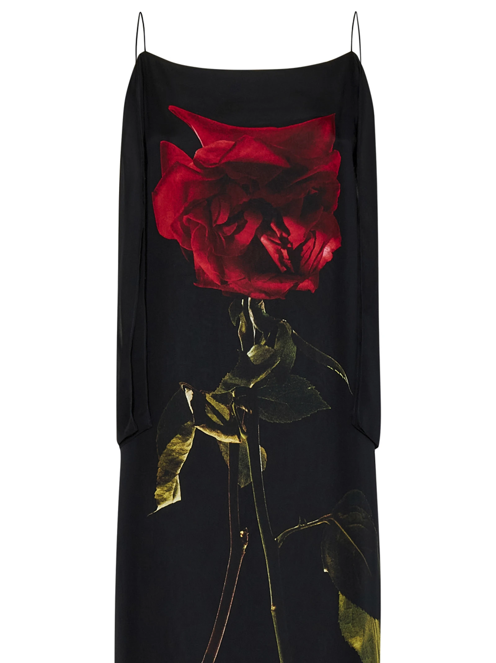 Shadow Rose Long Dress