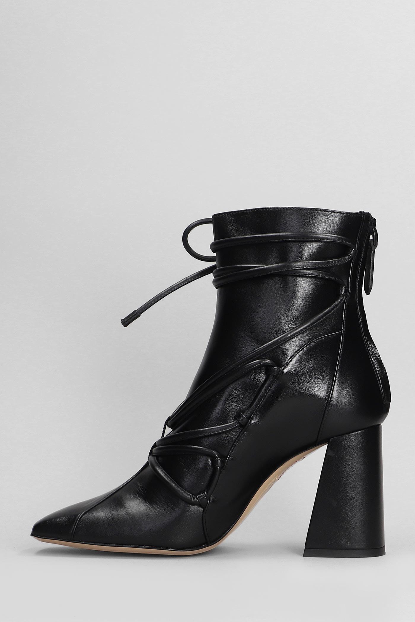 Sophia Webster Havanna High Heels Ankle Boots in Black