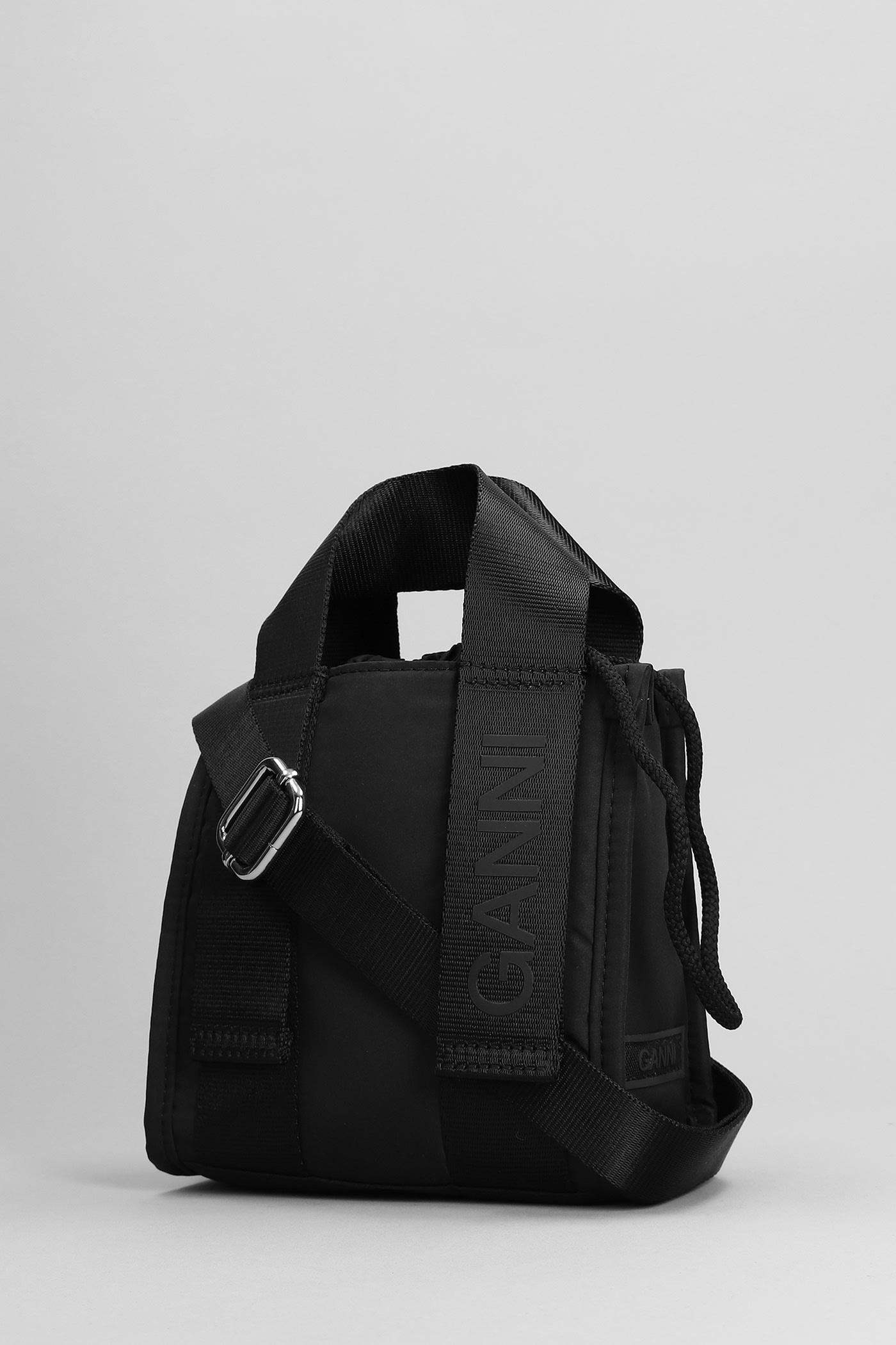 Tote In Black Polyester