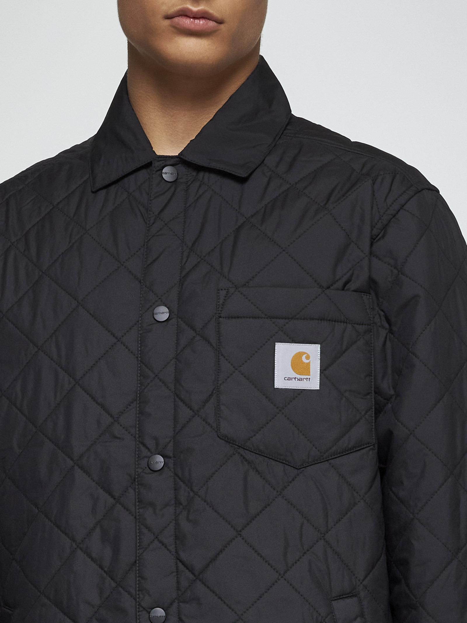 Wadeson Quilted Nylon Shirt Jacket