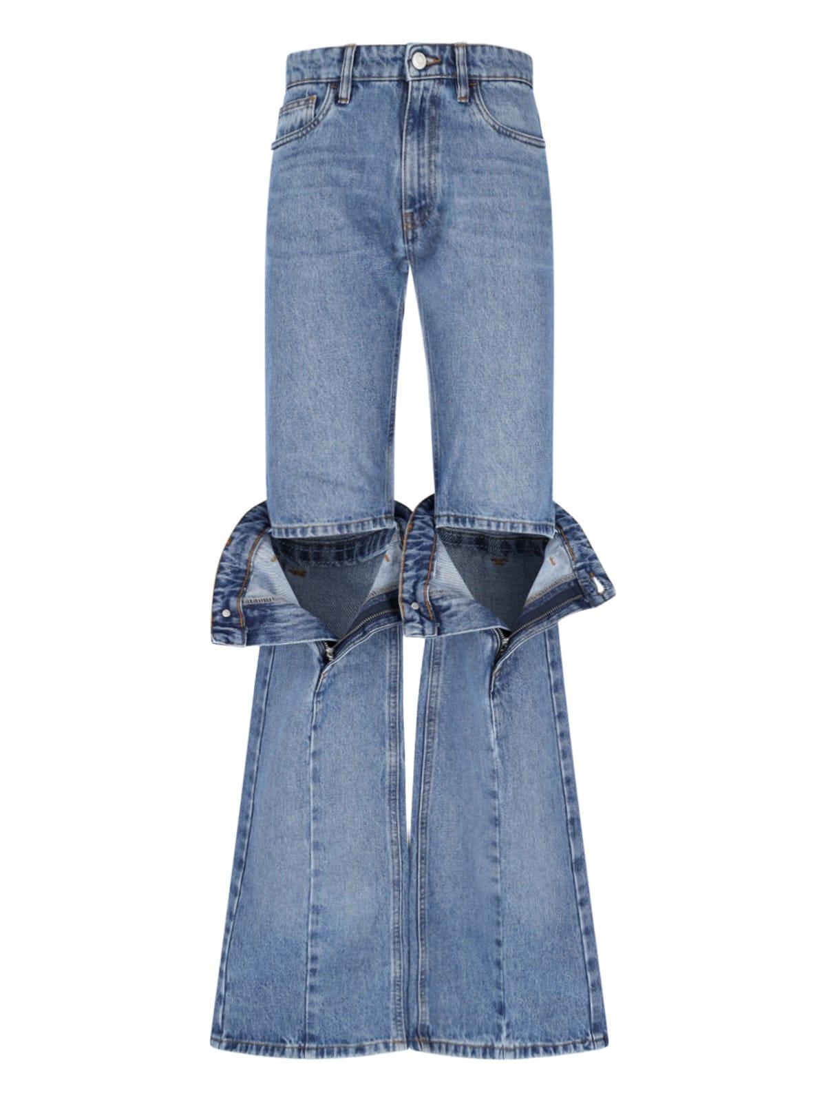 'open Knee' Jeans