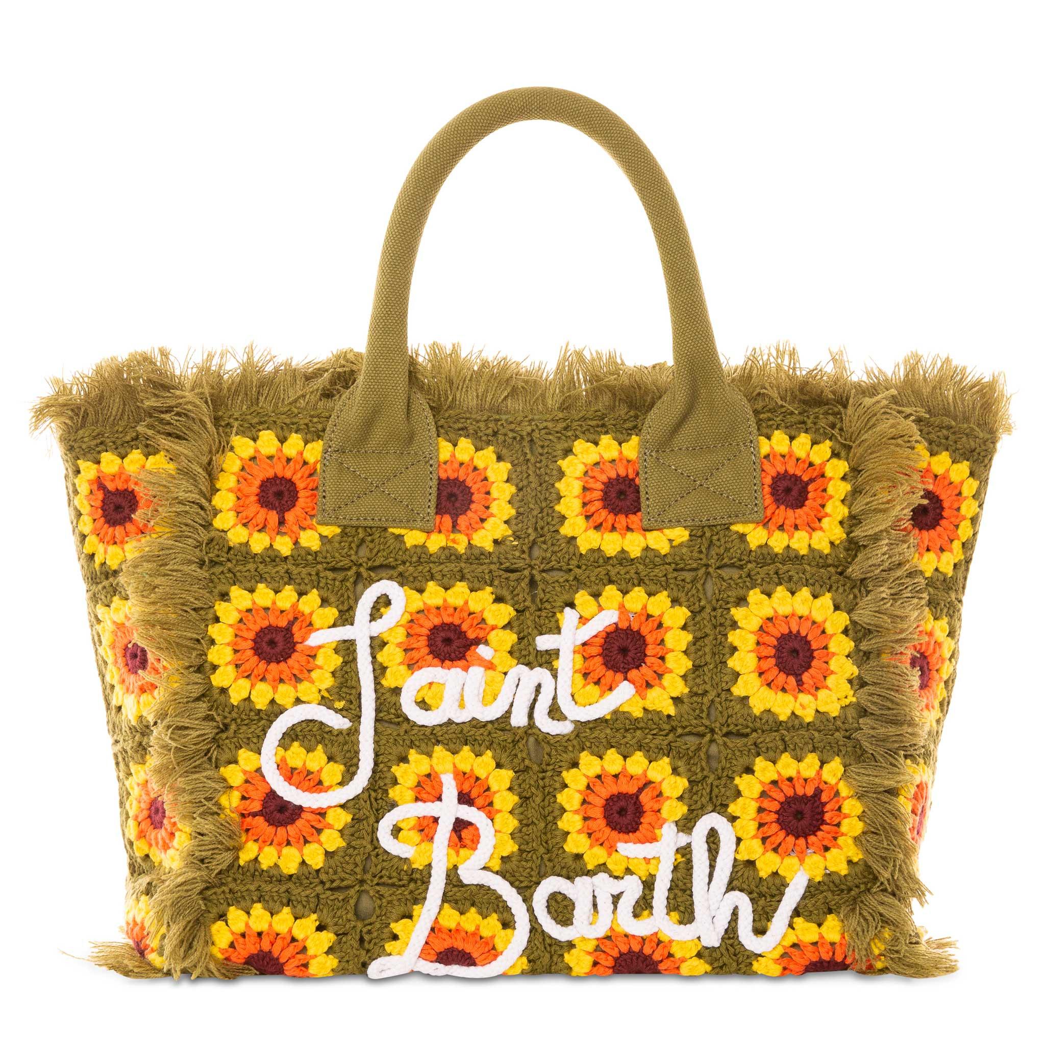 Vanity Crochet Flower Shoulder Bag