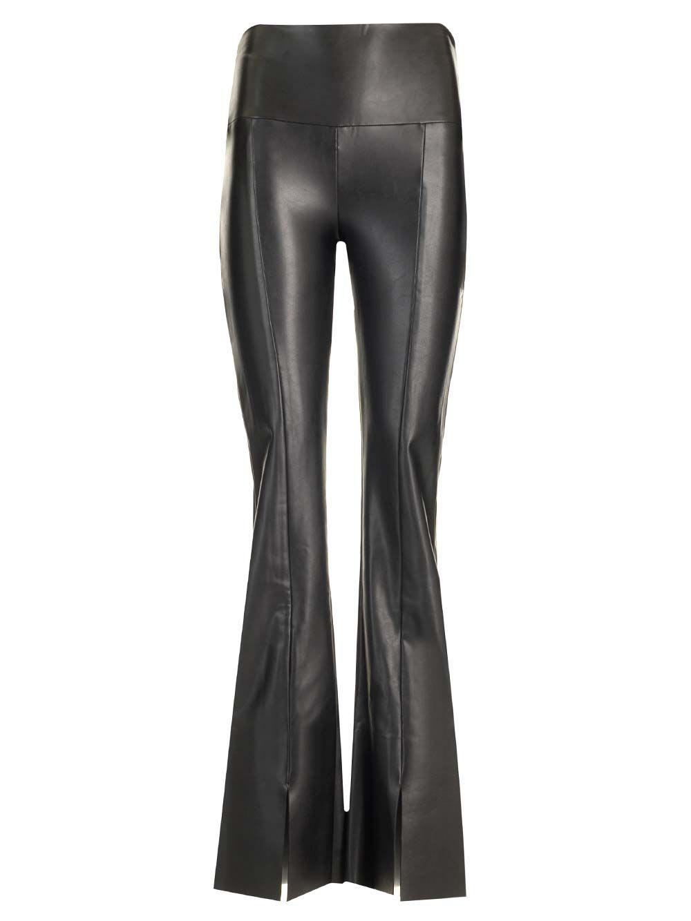 Faux Leather Trousers