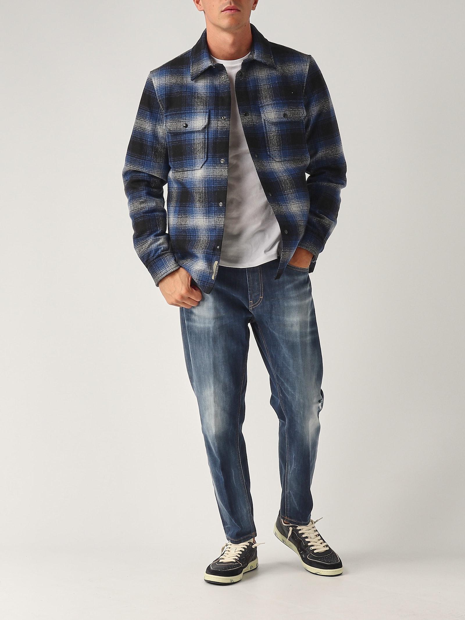 Alaskan Wool Check Overshirt Shirt