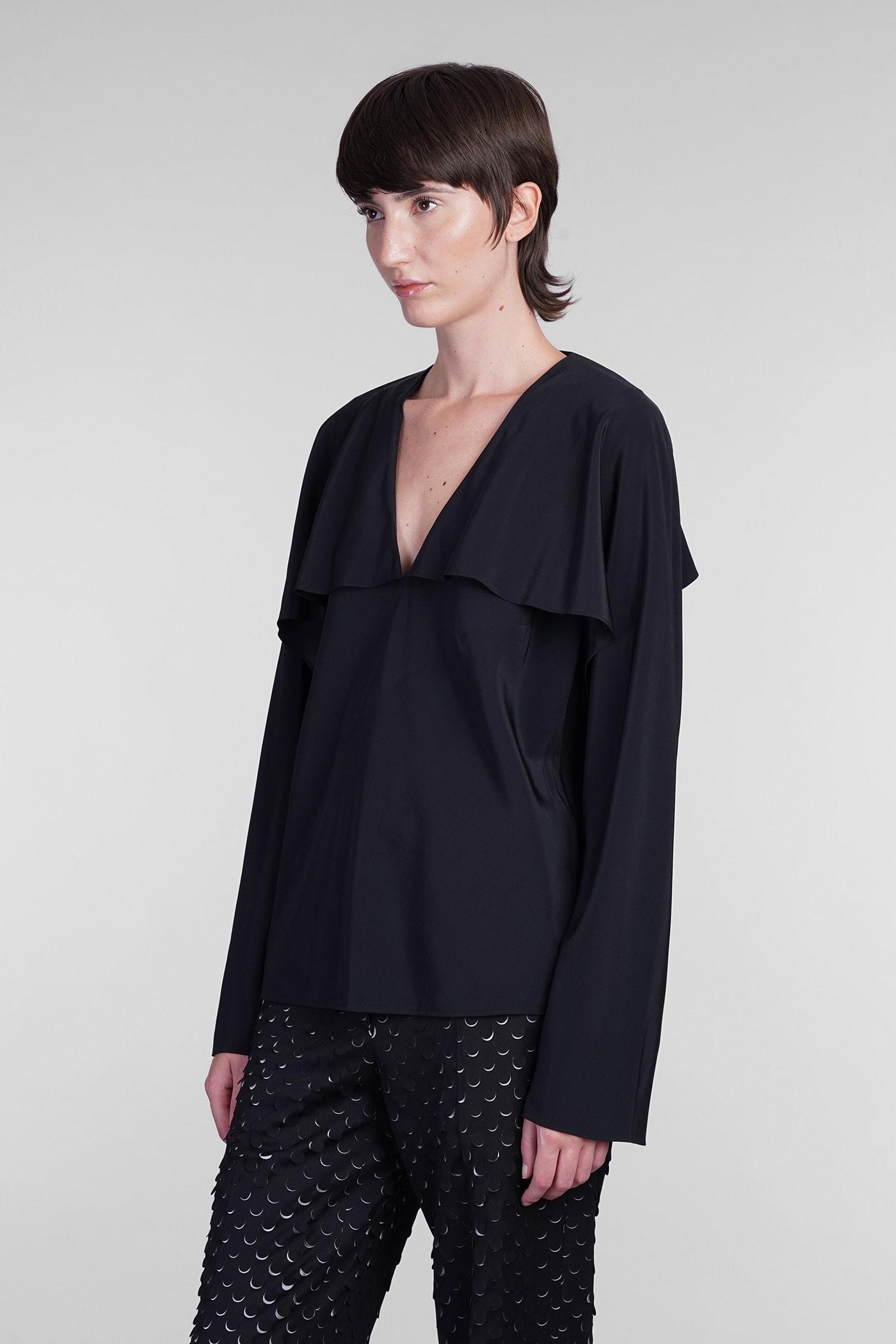 Blouse In Black Silk