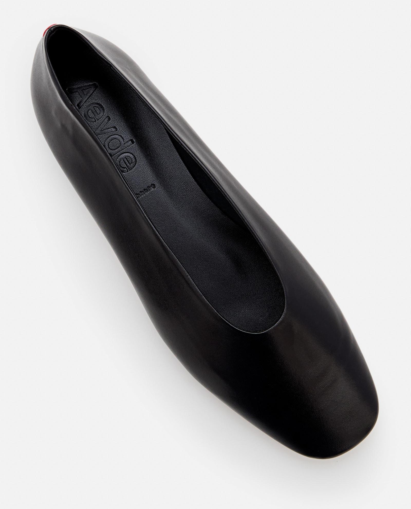 08mm Kirsten Nappa Leather Ballet Flat