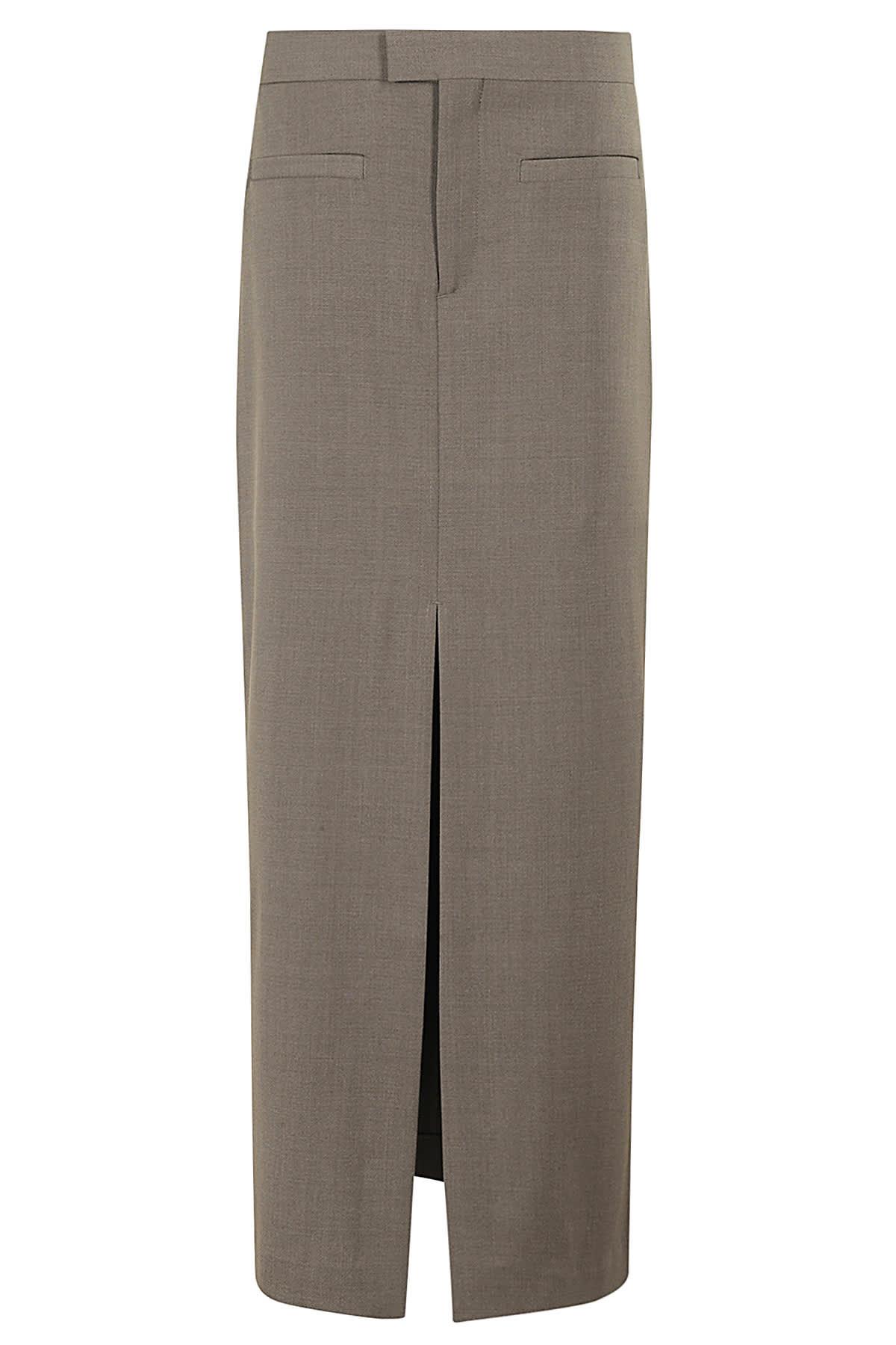 Long Tailored Skirt