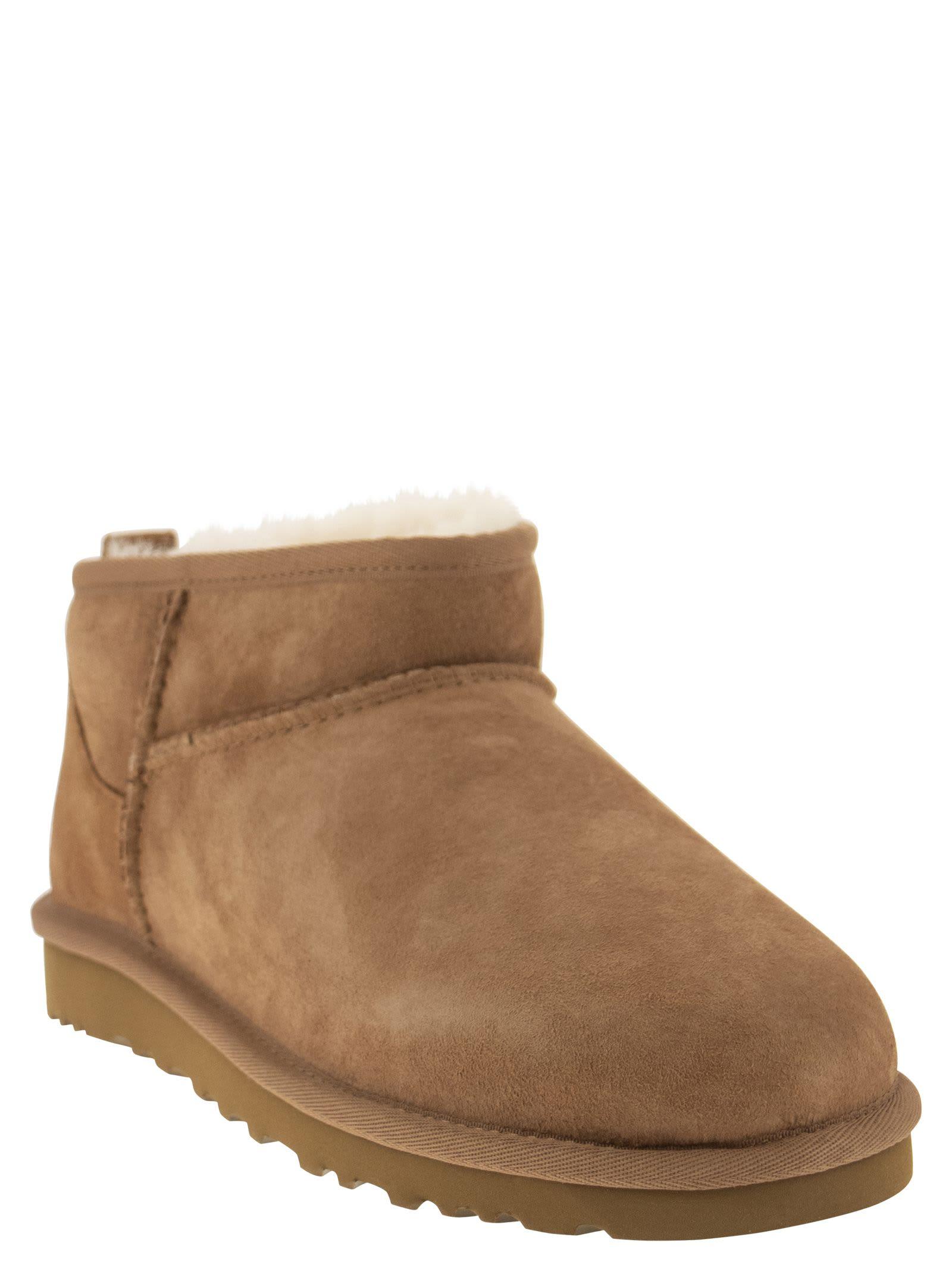 Classic Ultra Mini - Sheepskin Boot