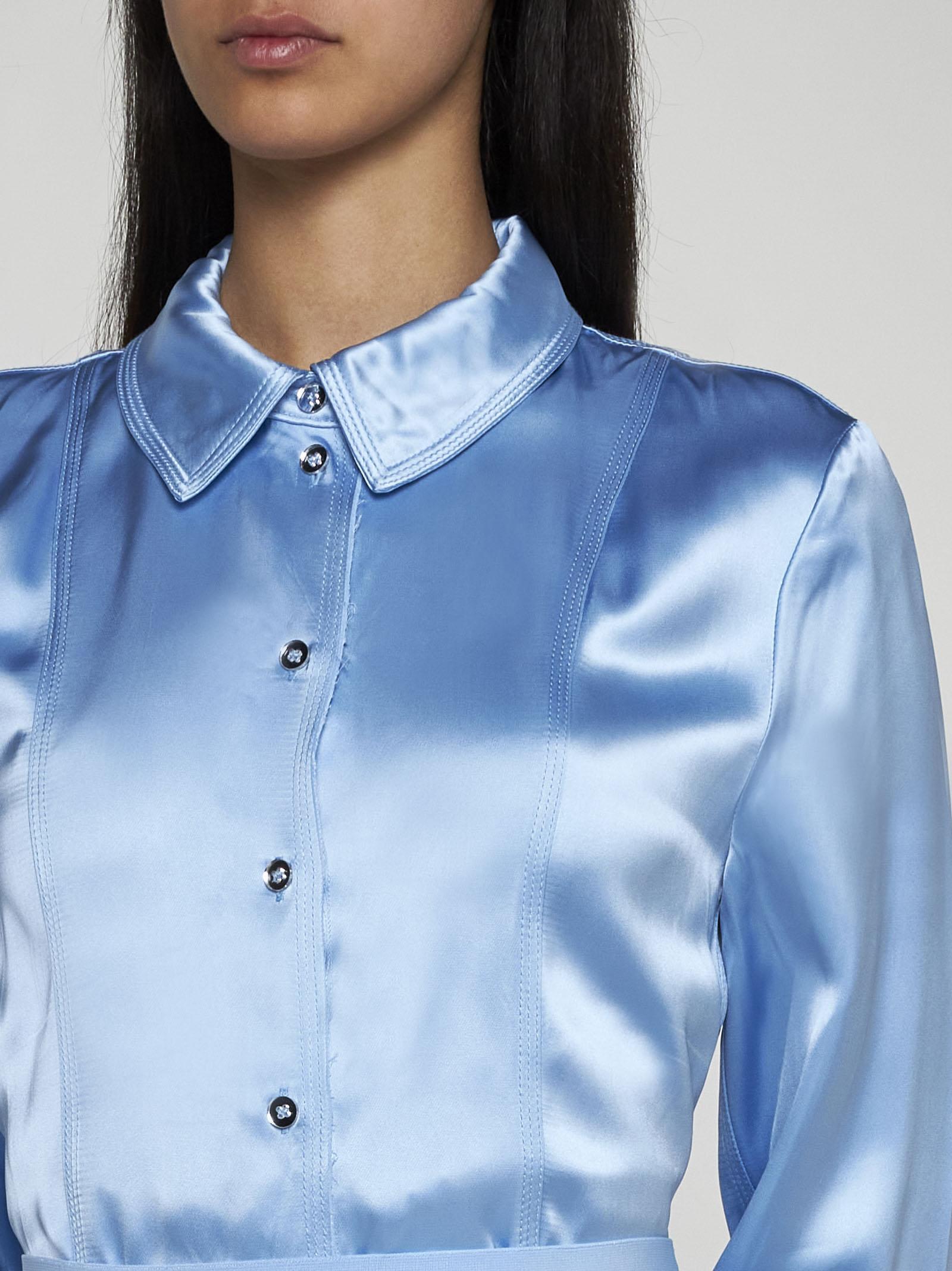 Shane Viscose Satin Shirt