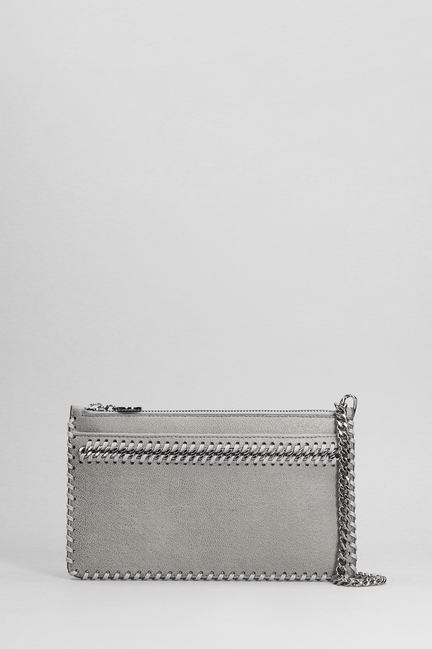 Falabella Clutch Clutch In Grey Polyester