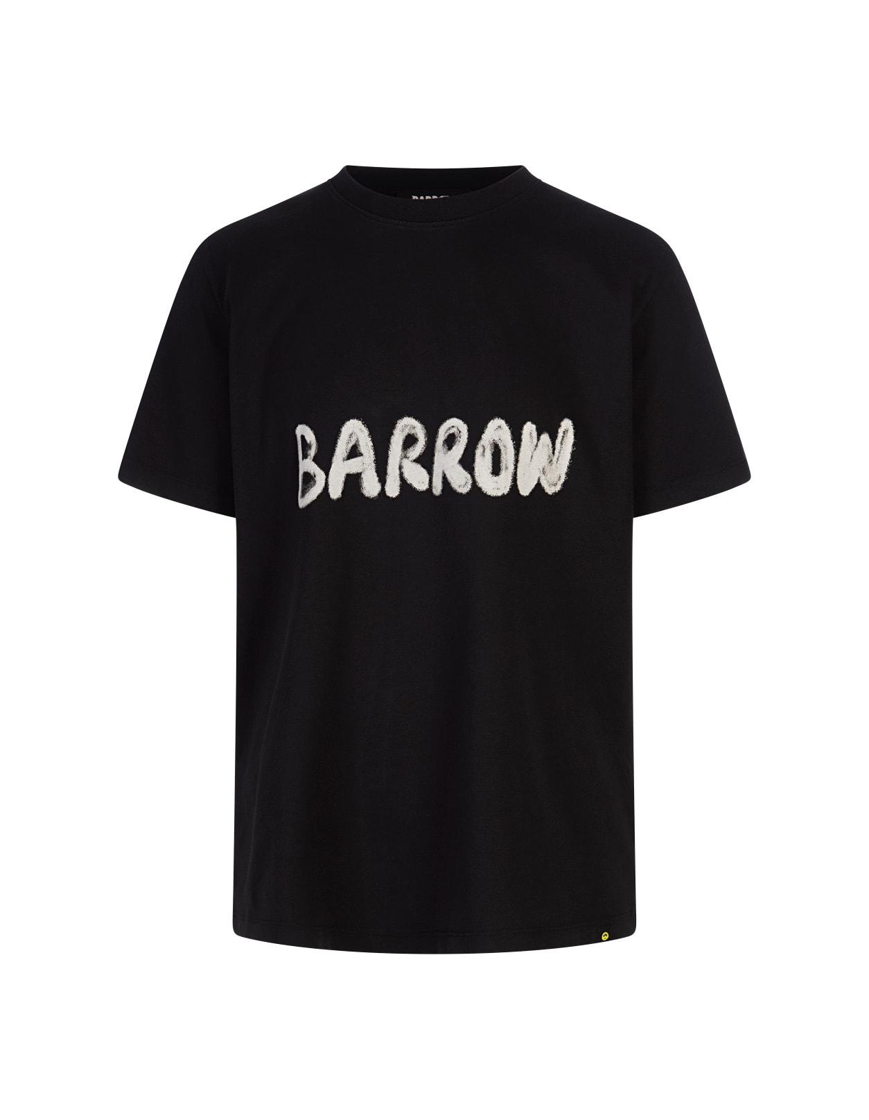 Barrow Graffiti T-shirt In Black