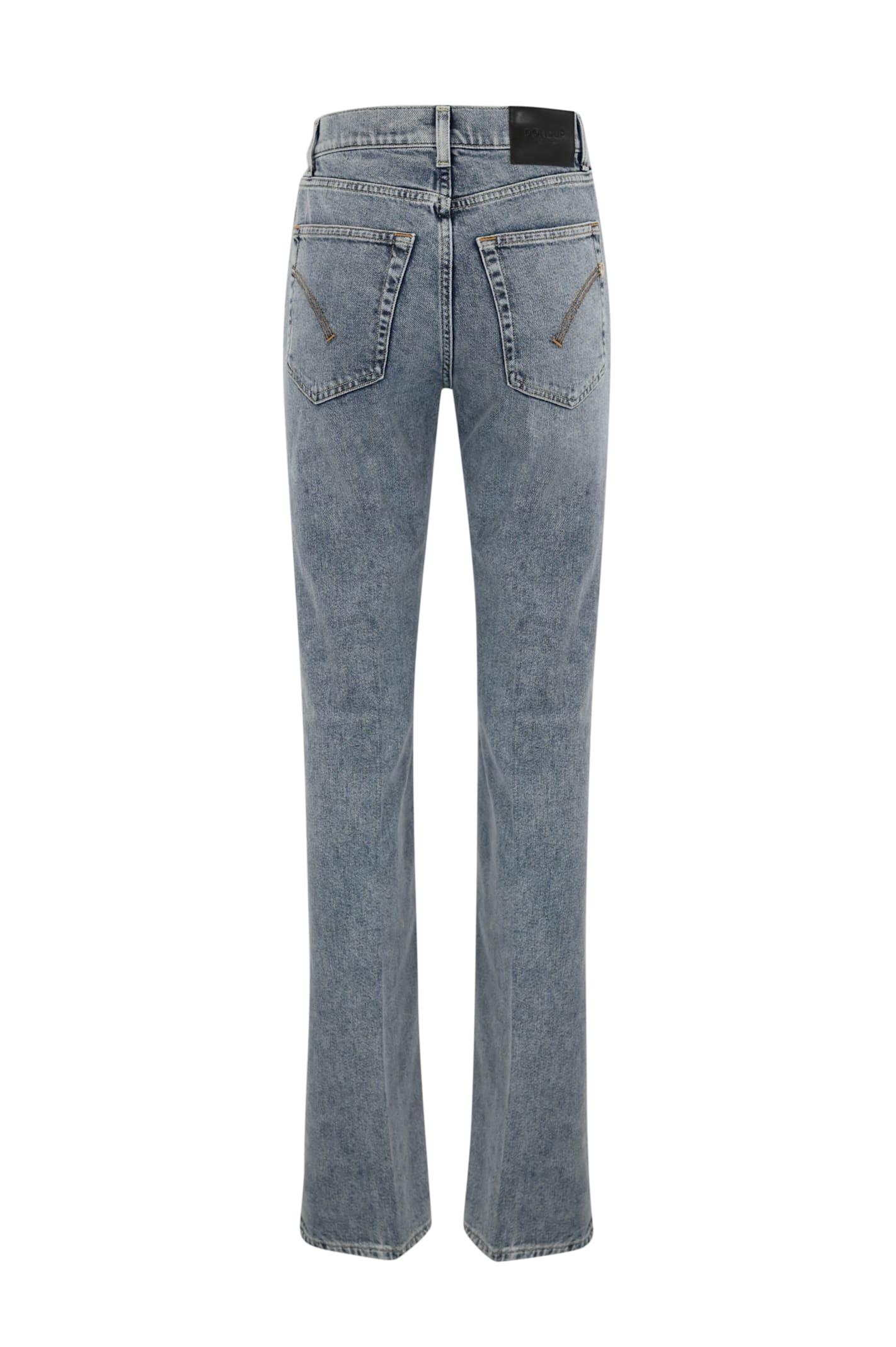 Mabel Wide Leg Jeans In Denim