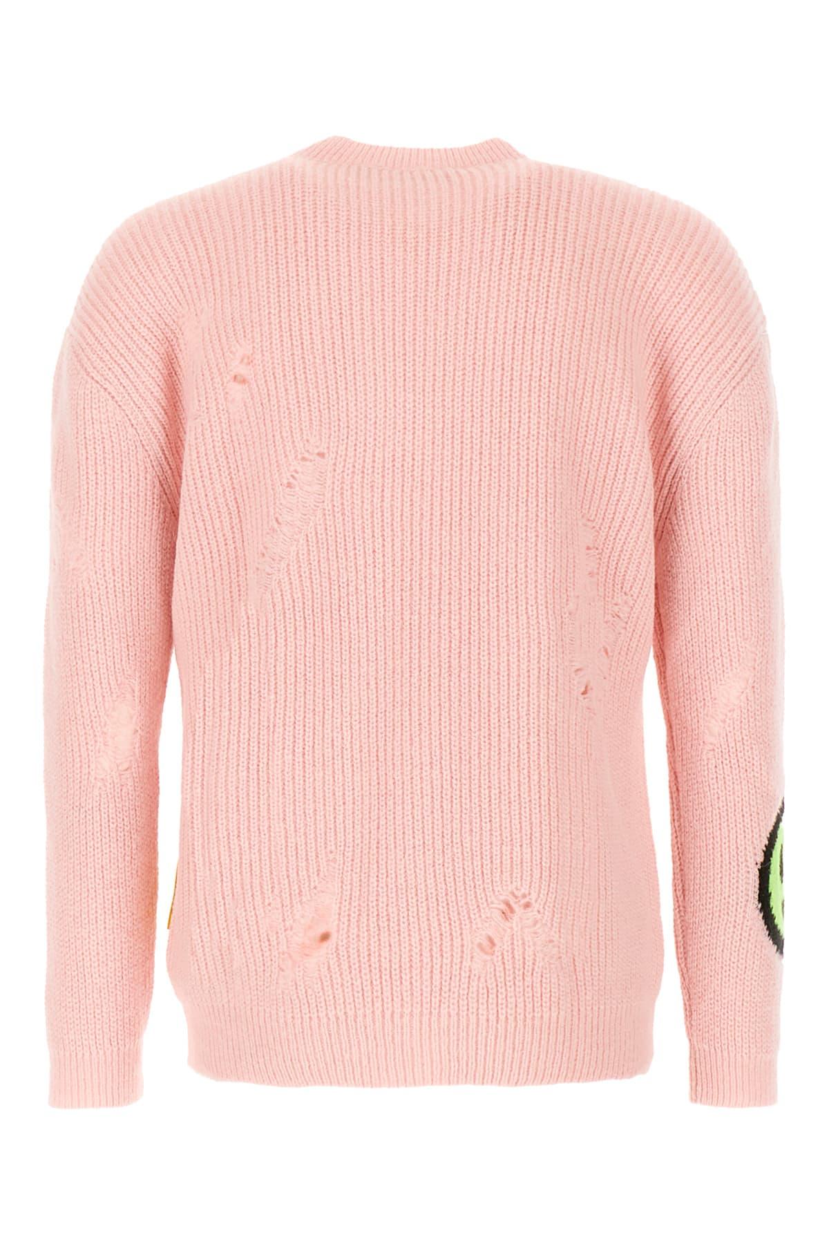 Pastel Pink Acrylic Blend Sweater