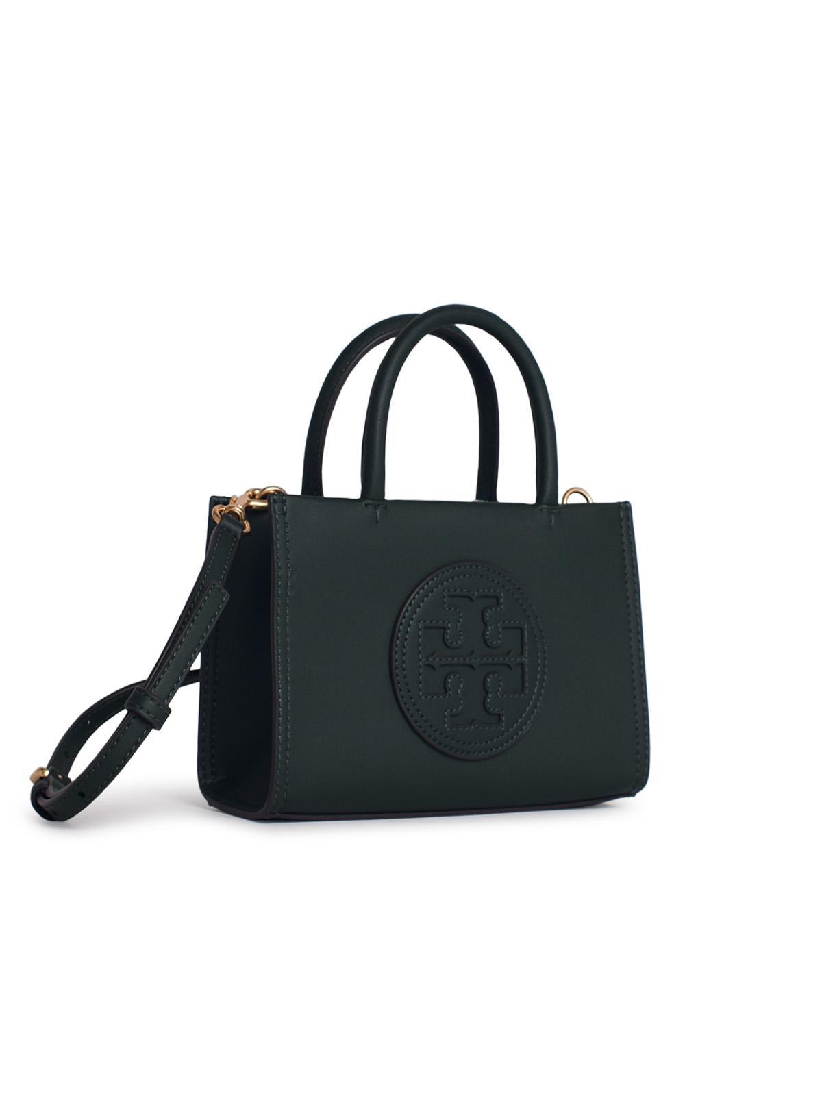 Tory Burch 'Ella' Mini Bag In Green Bio Tex Lear