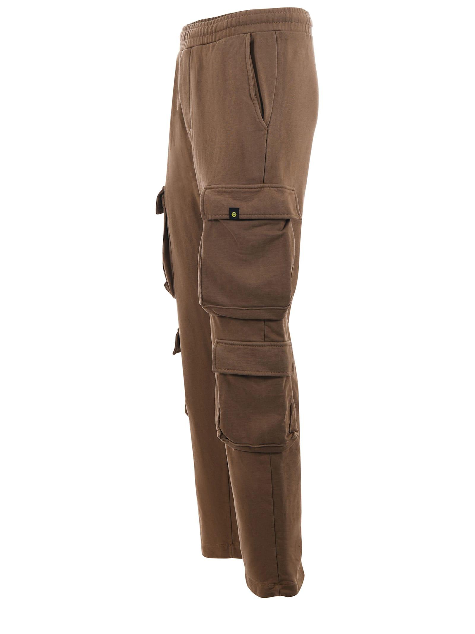 Barrow Cargo Jogging Trousers In Cotton