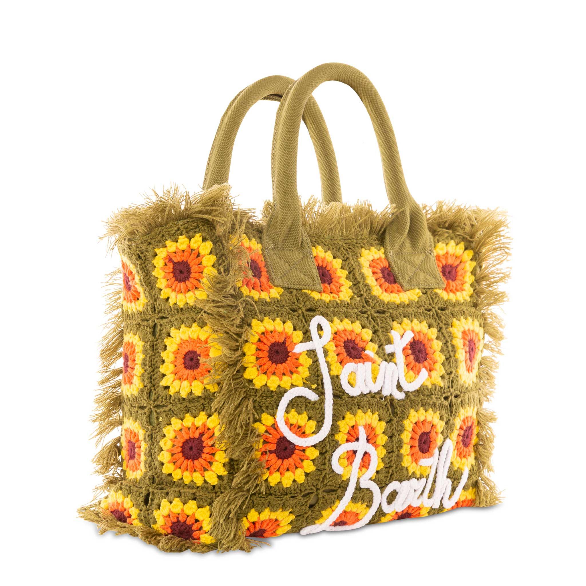 Vanity Crochet Flower Shoulder Bag