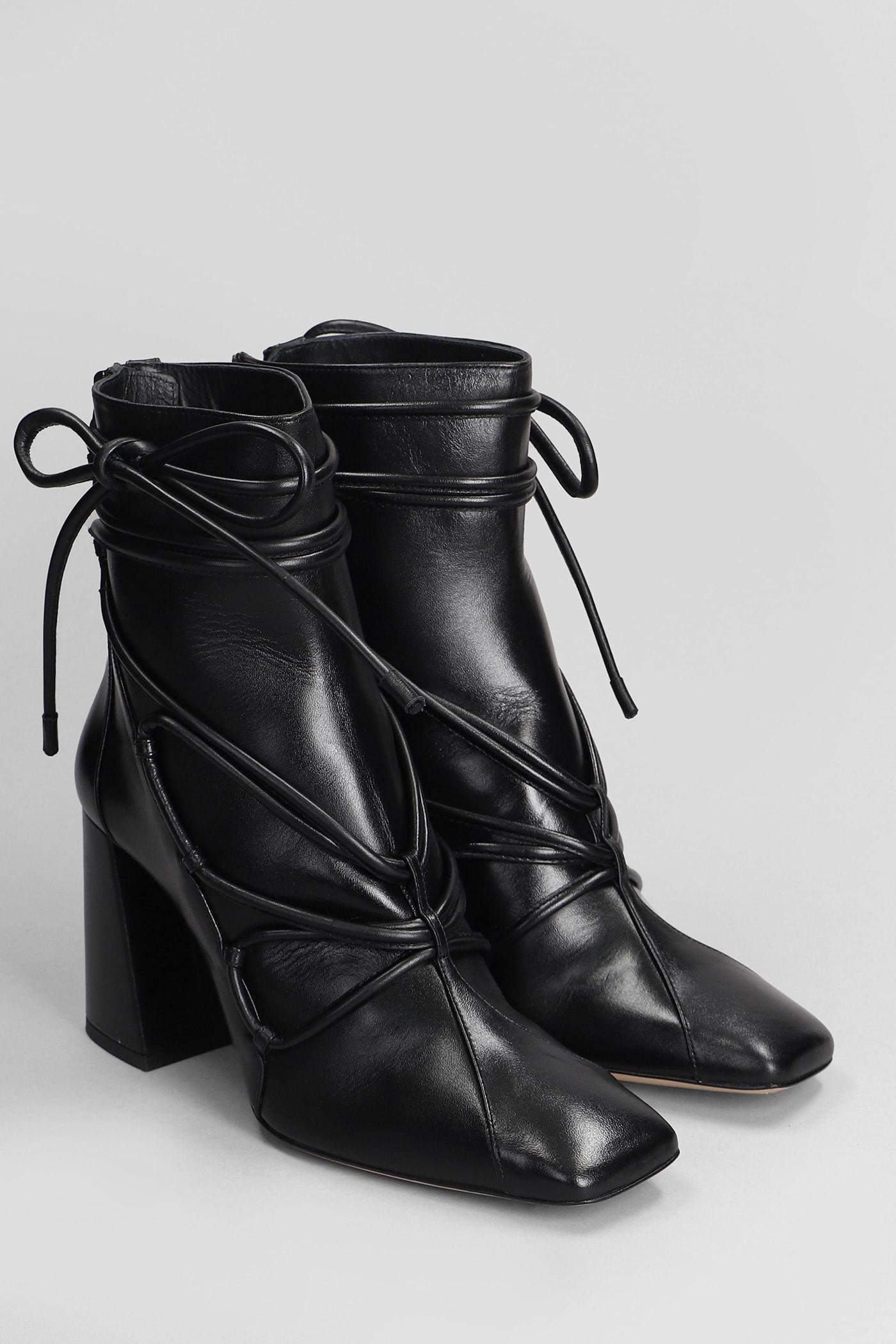 Sophia Webster Havanna High Heels Ankle Boots in Black