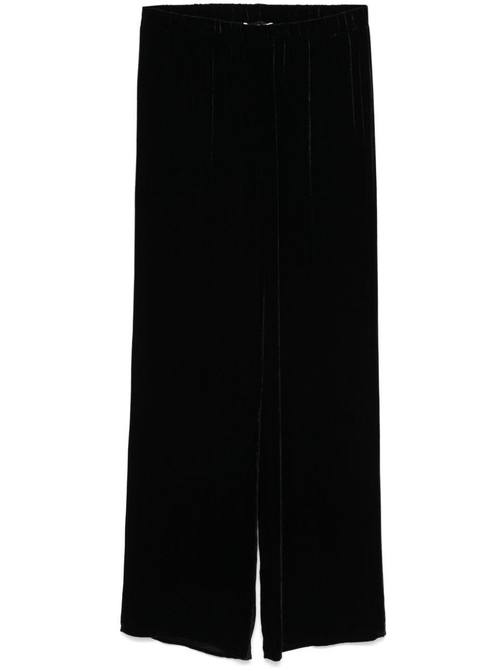 Tazio Without Gap Wide Leg Elastic Waist Trousers