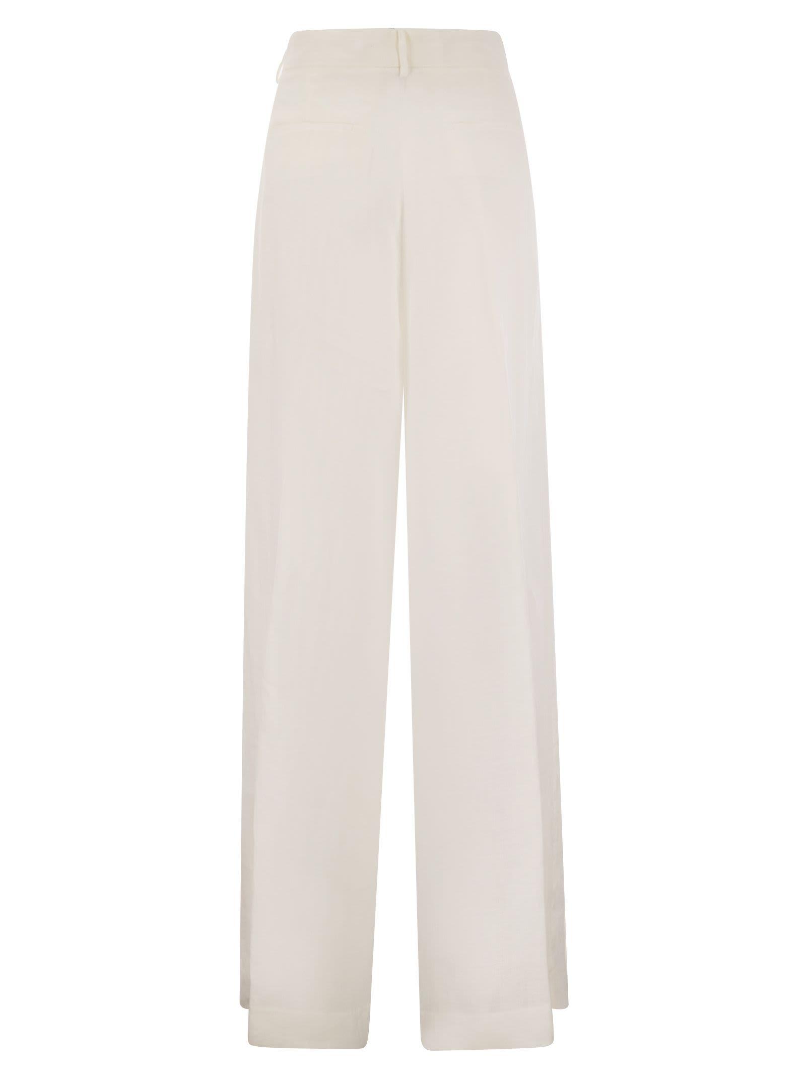 Tulipano - Linen Wide Trousers