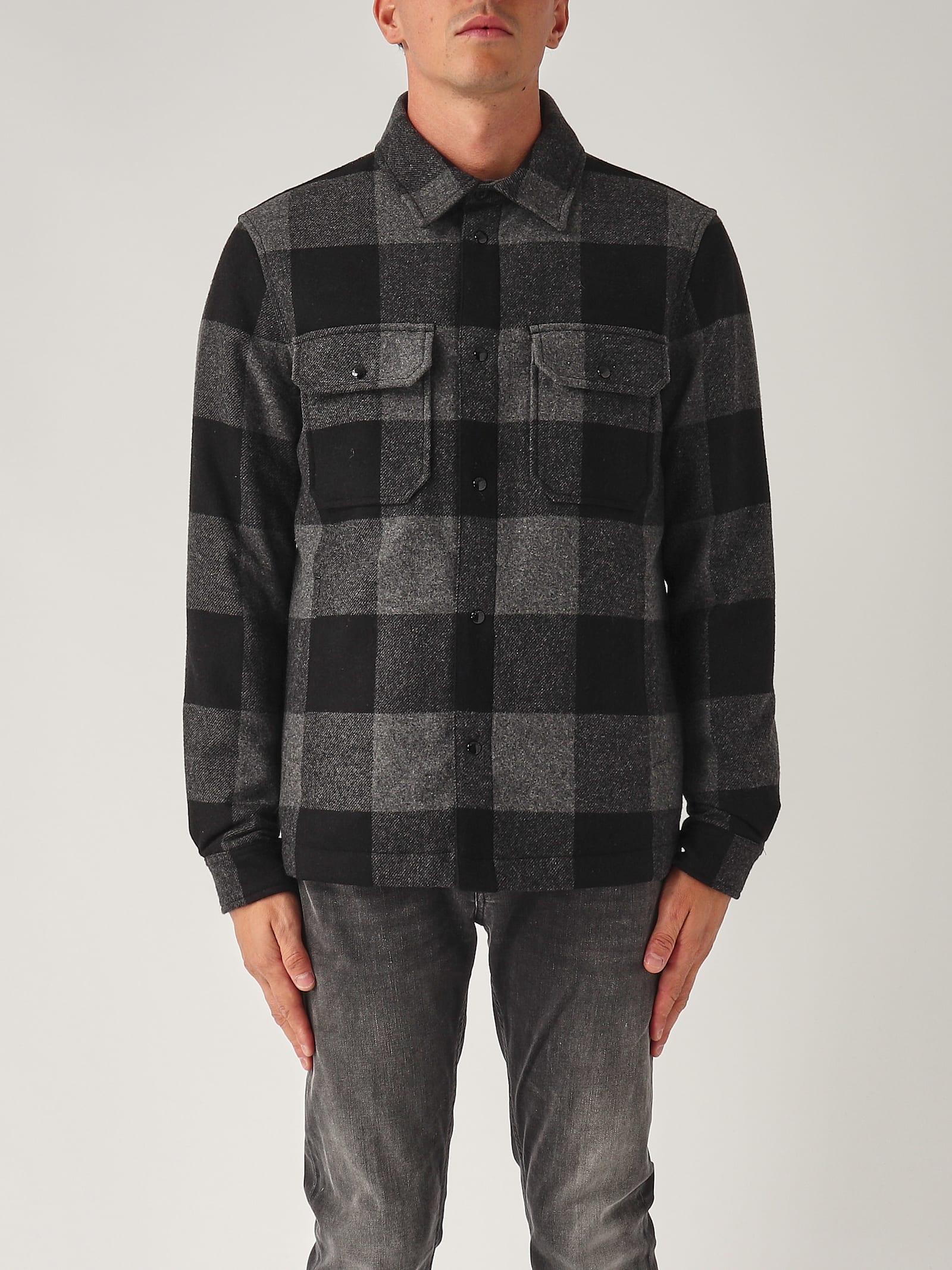 Alaskan Wool Check Overshirt Shirt