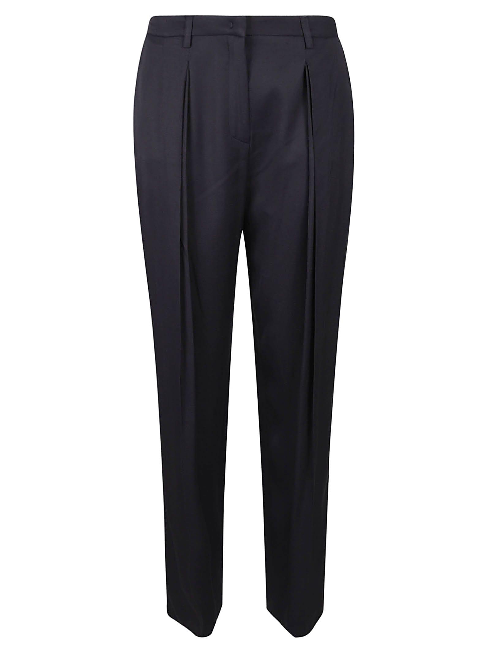 Fabiana Filippi Straight-Leg Pleat Detailed Trousers