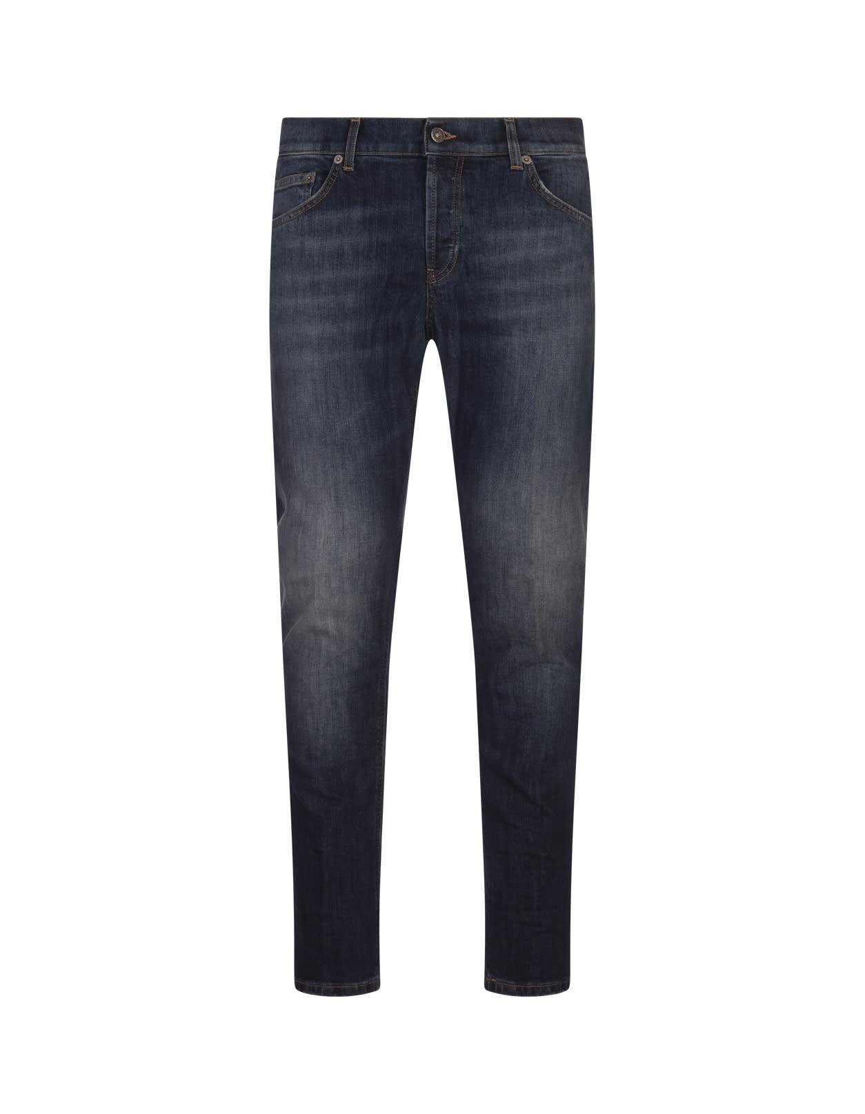 Dark Blue Mius Slim Fit Jeans