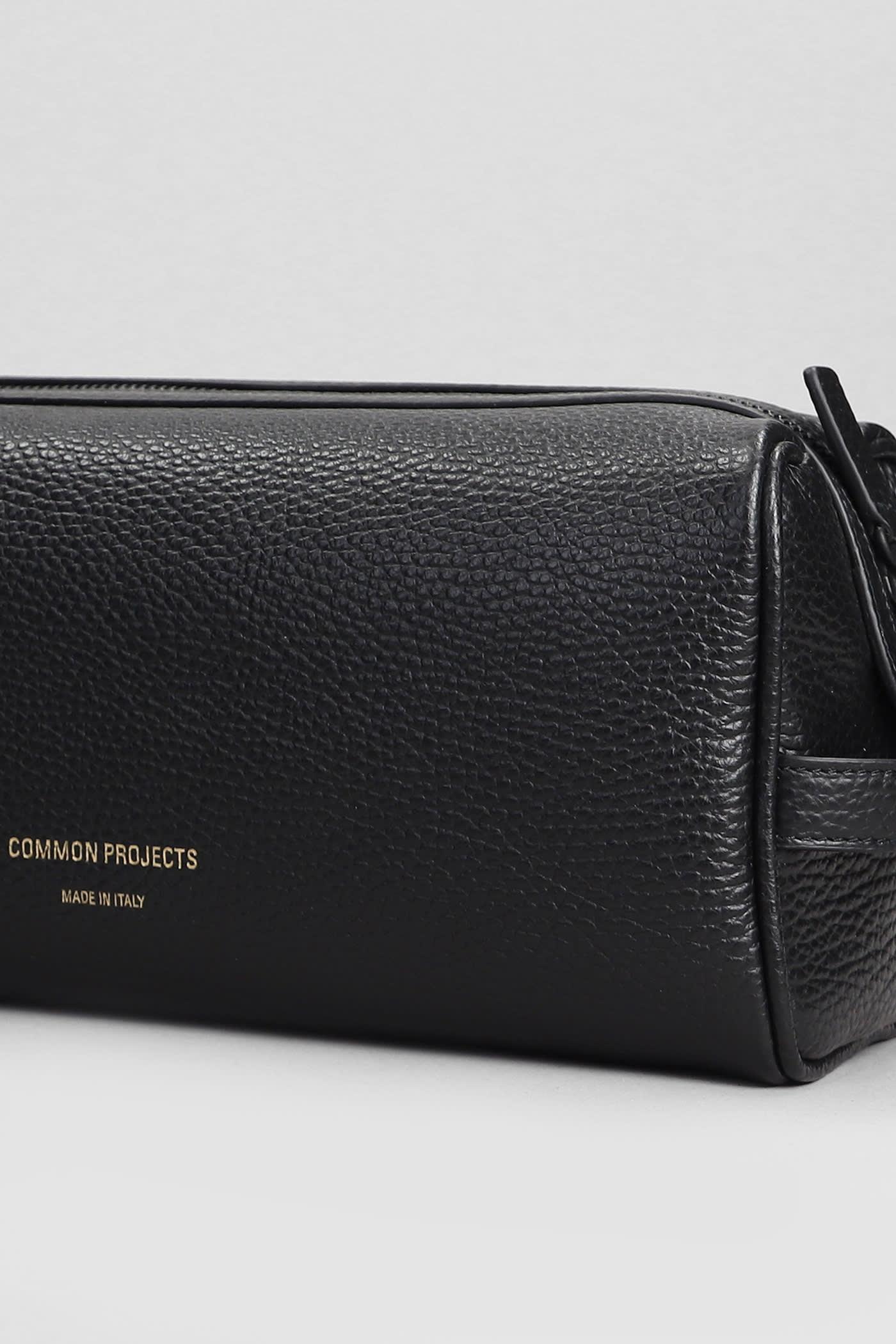 Clutch In Black Leather