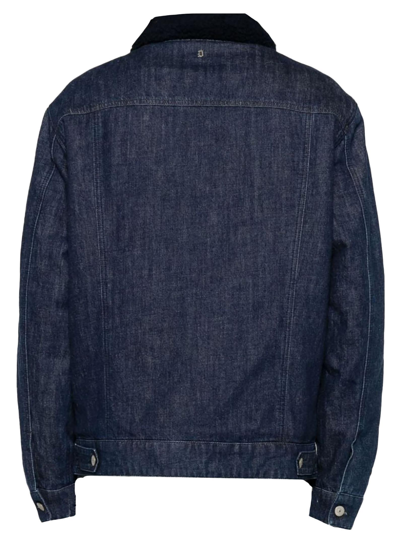 Blue Cotton Denim Jacket