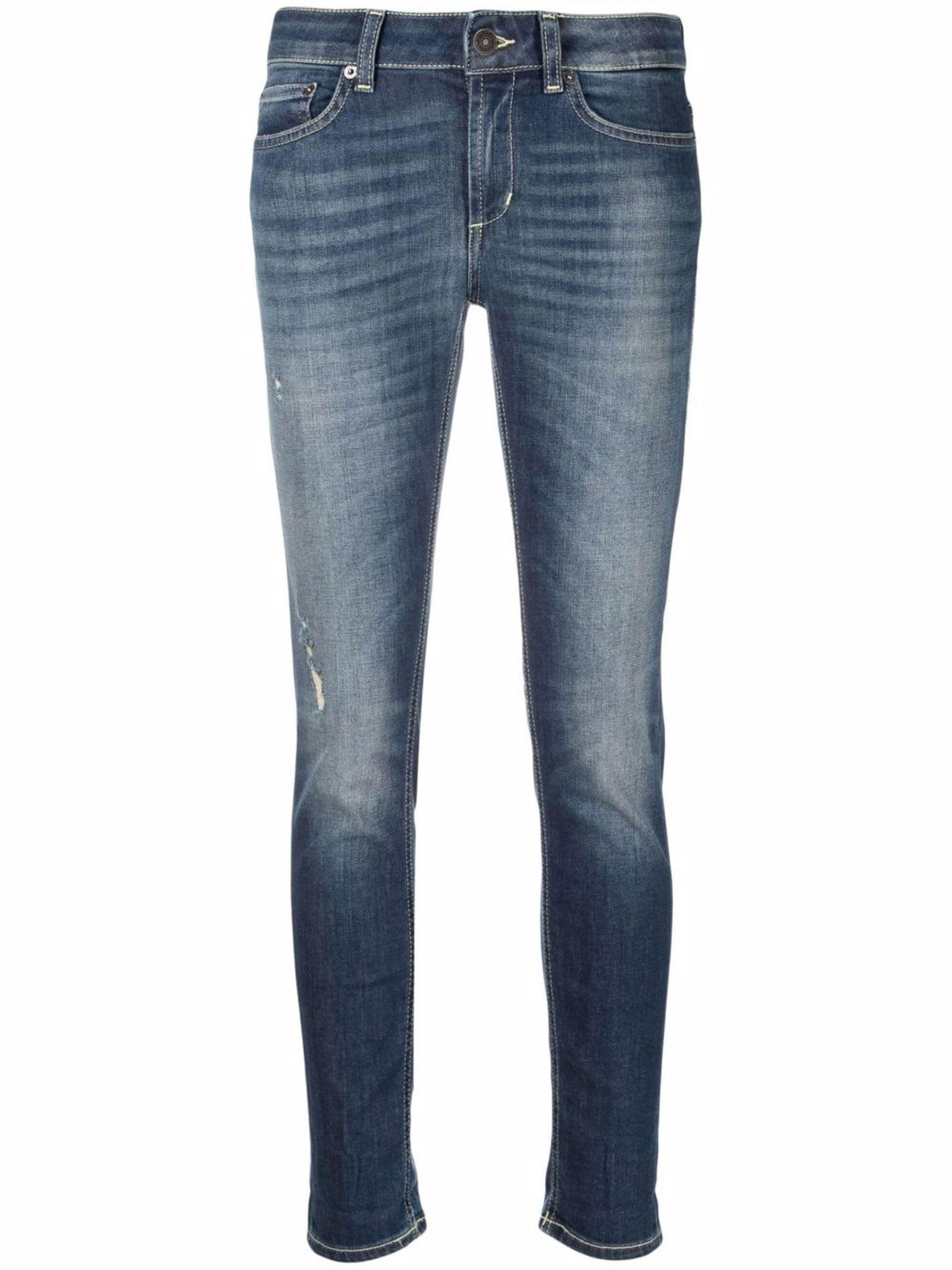 Stretch Stone Wash Denim Jeans