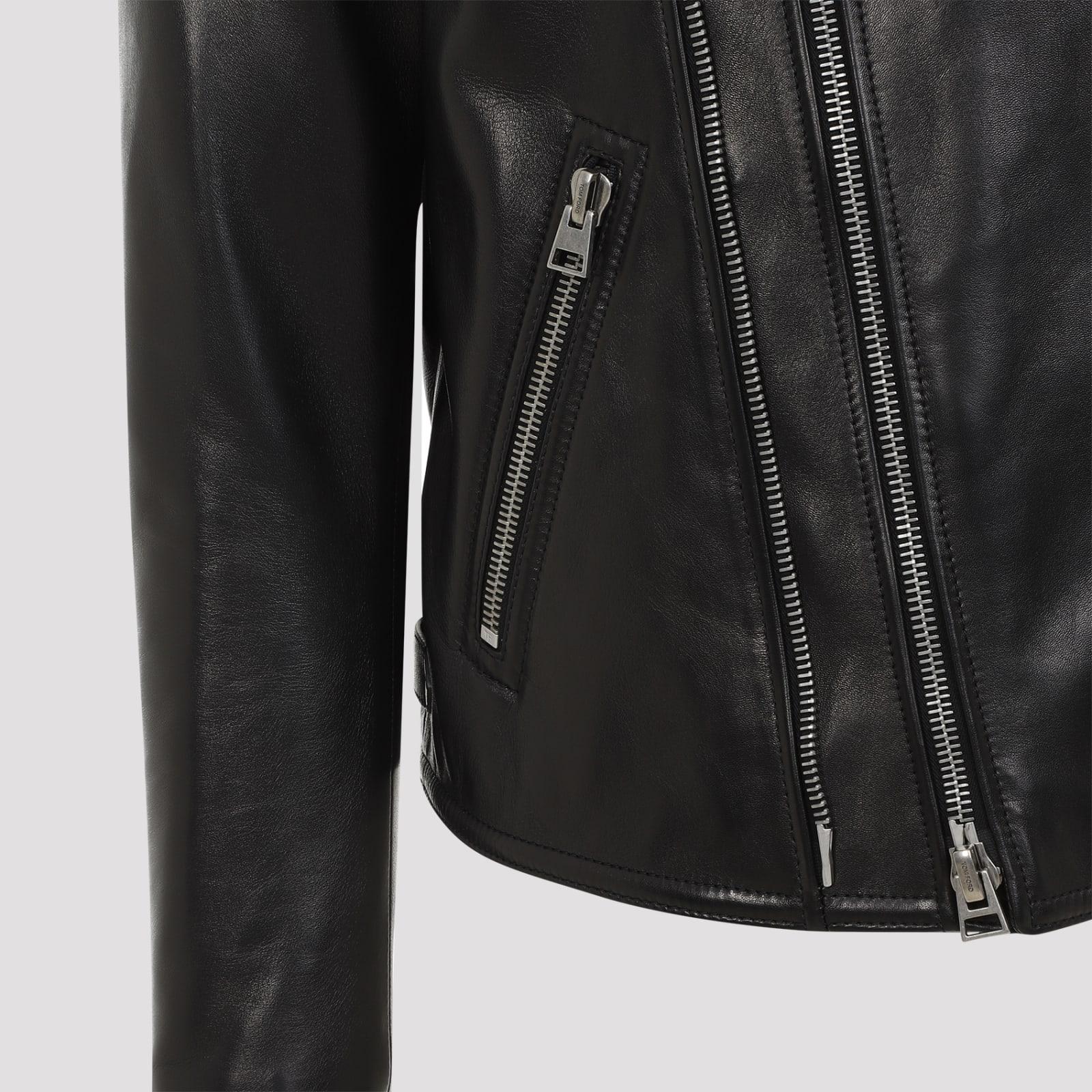 TOM FORD Luxurious Midnight Biker Jacket