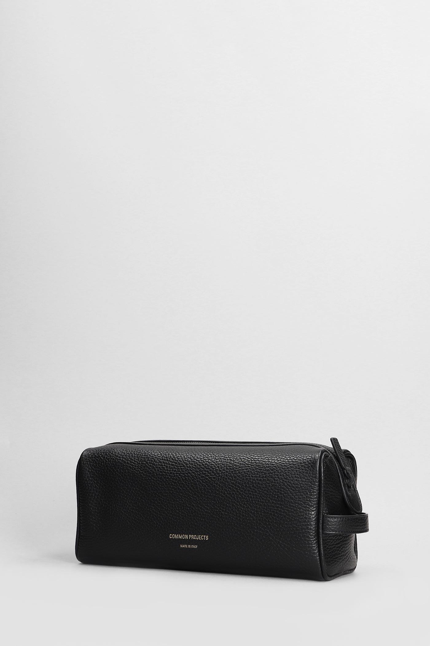 Clutch In Black Leather