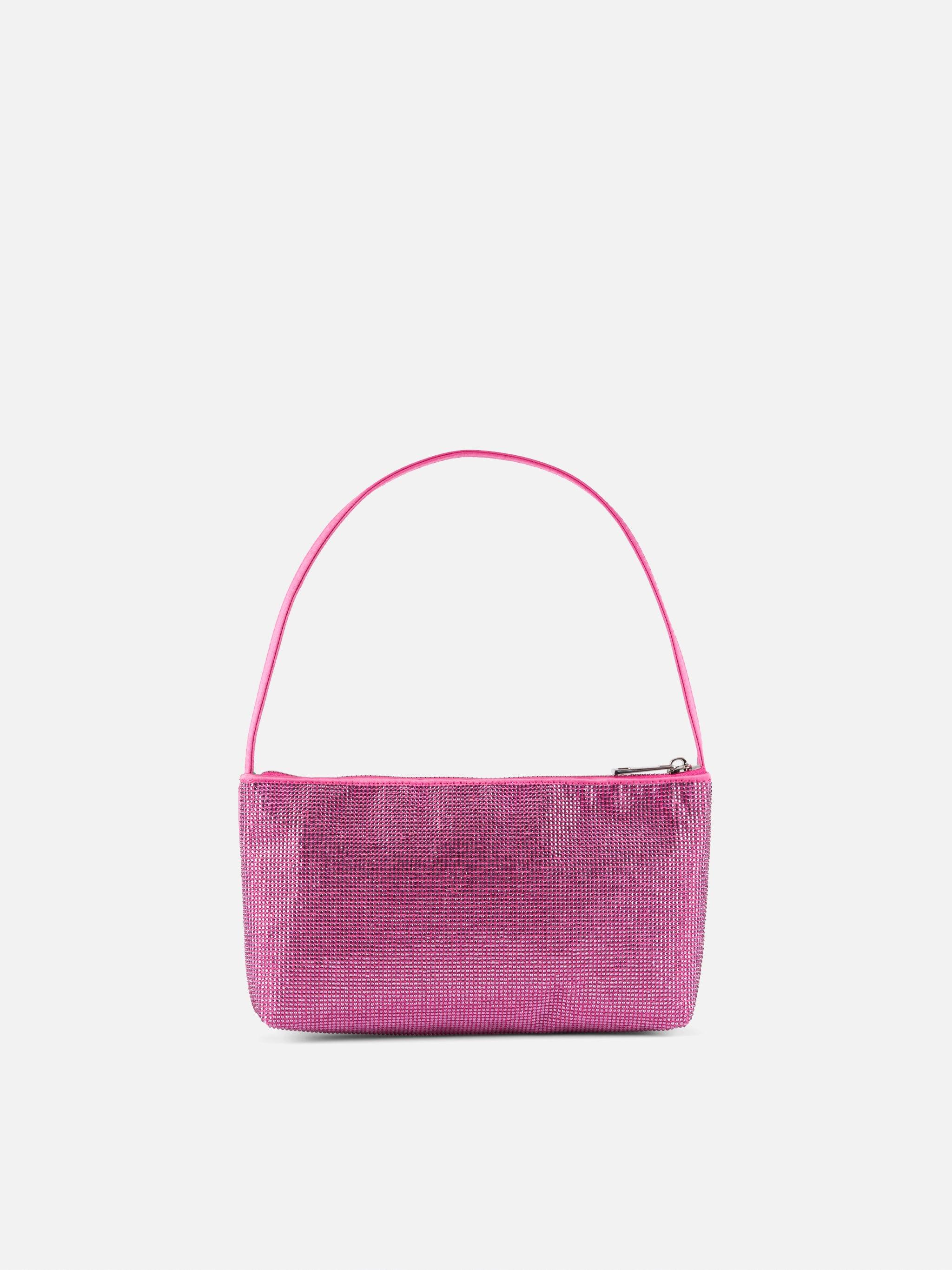 Mini Bag With Fuchsia Rhinestones