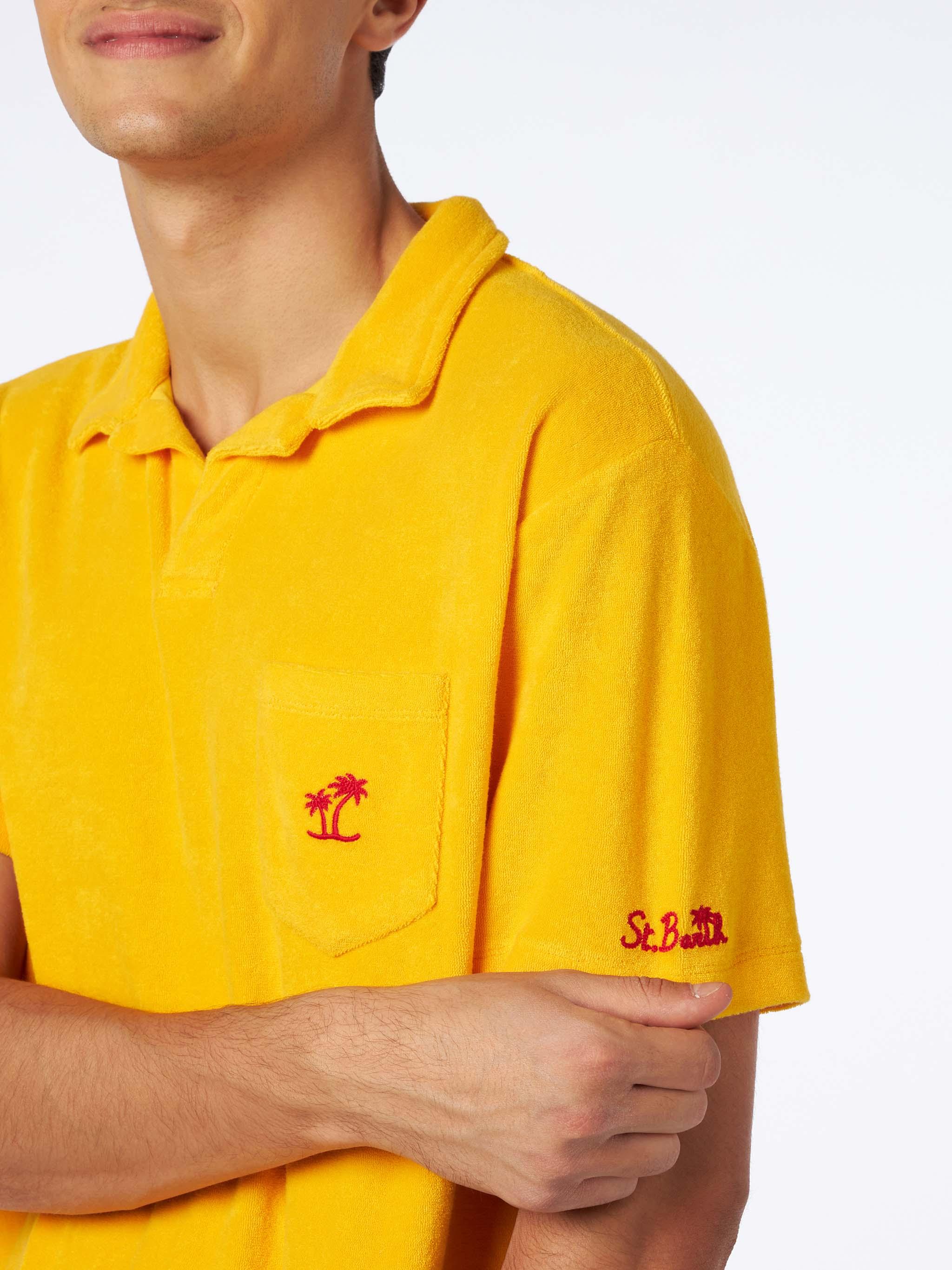 Man Terry Yellow Polo