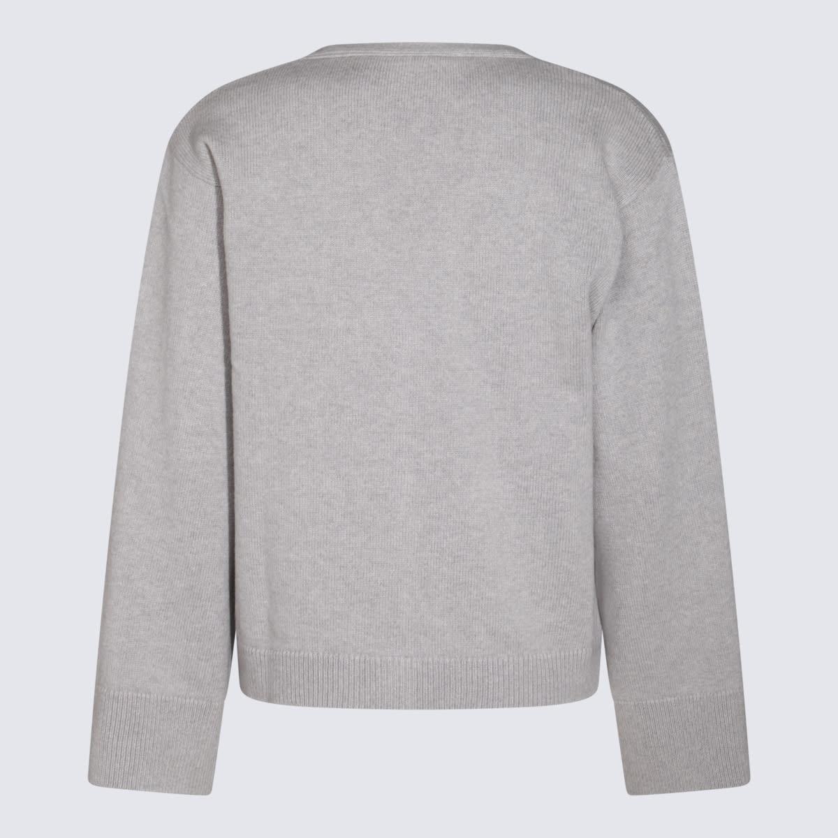 Grey Wool Knitwear