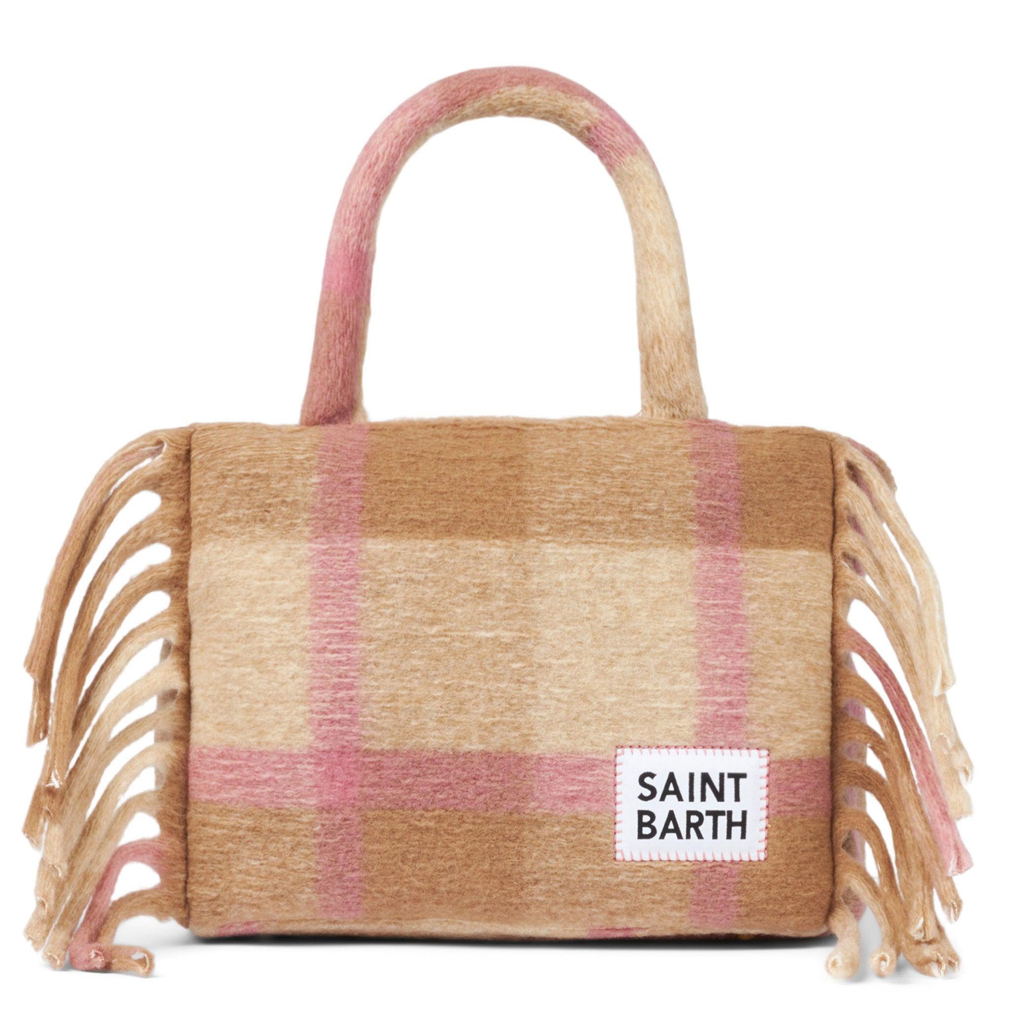 Colette Blanket Handbag With Tartan Print