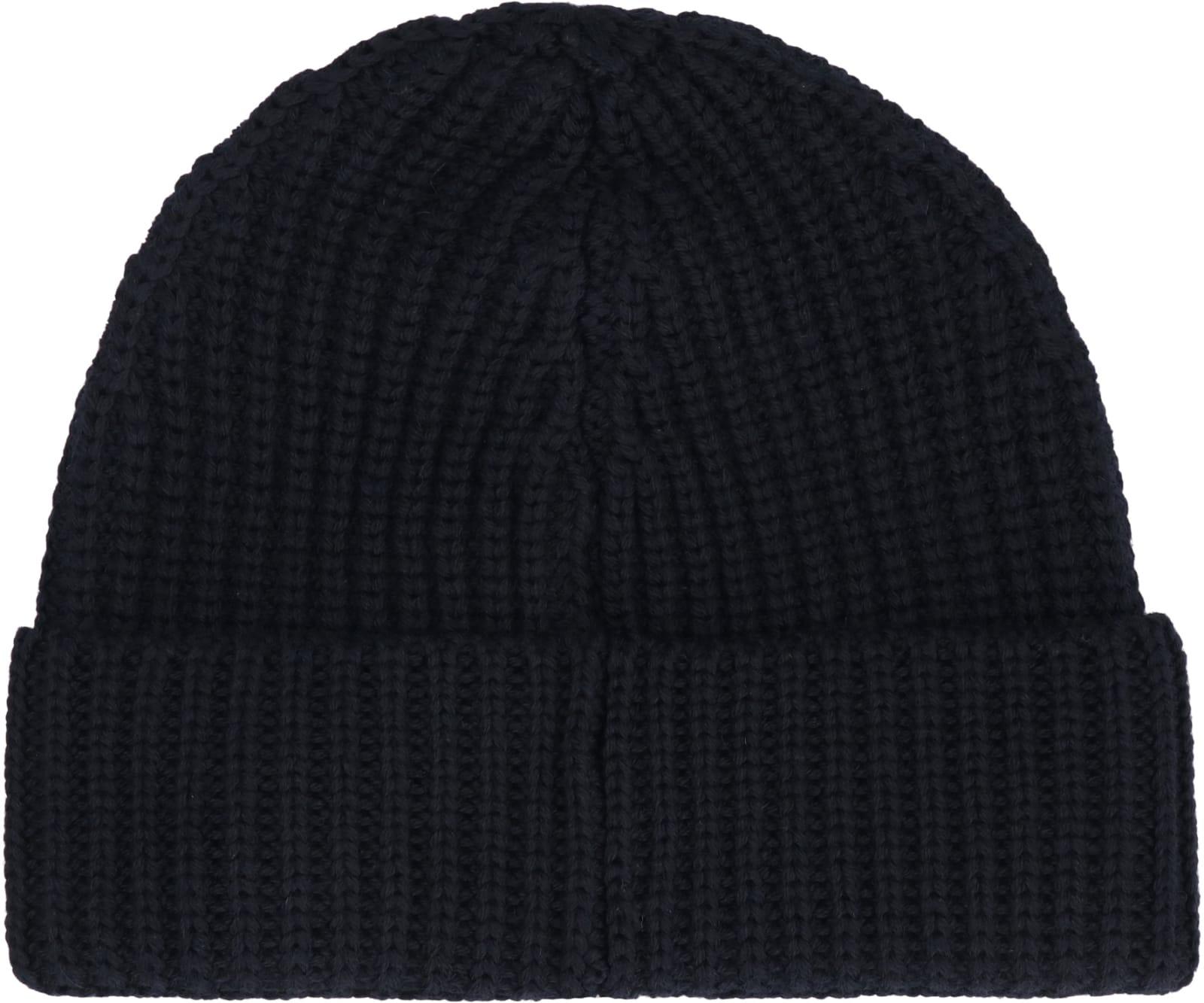 Ribbed Knit Beanie