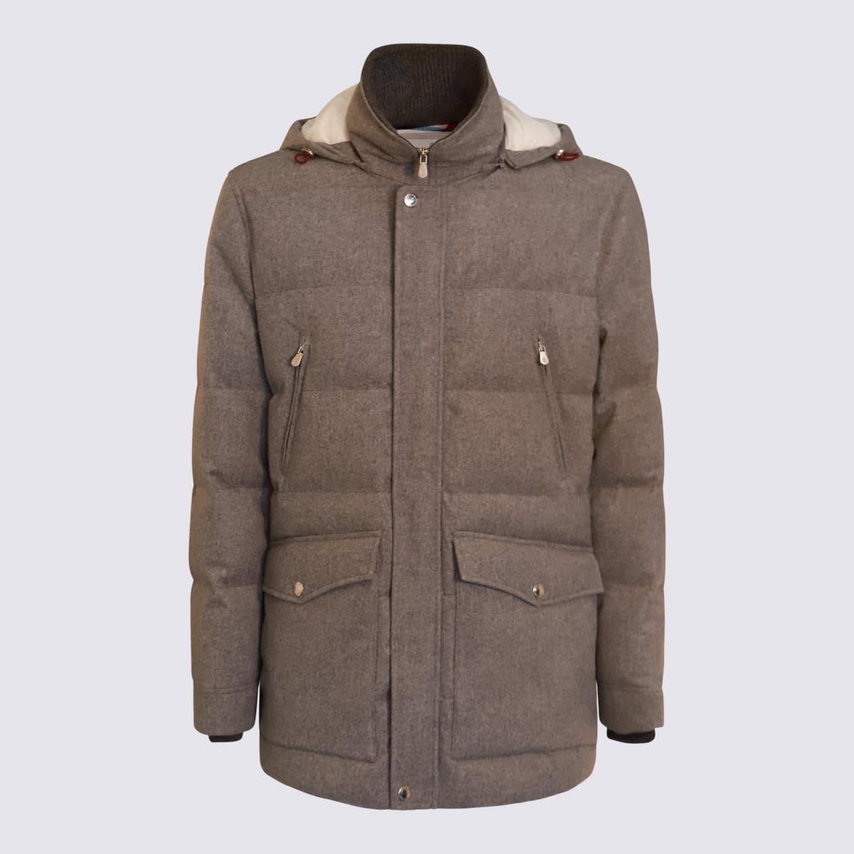 Brunello Cucinelli Hooded Down Jacket