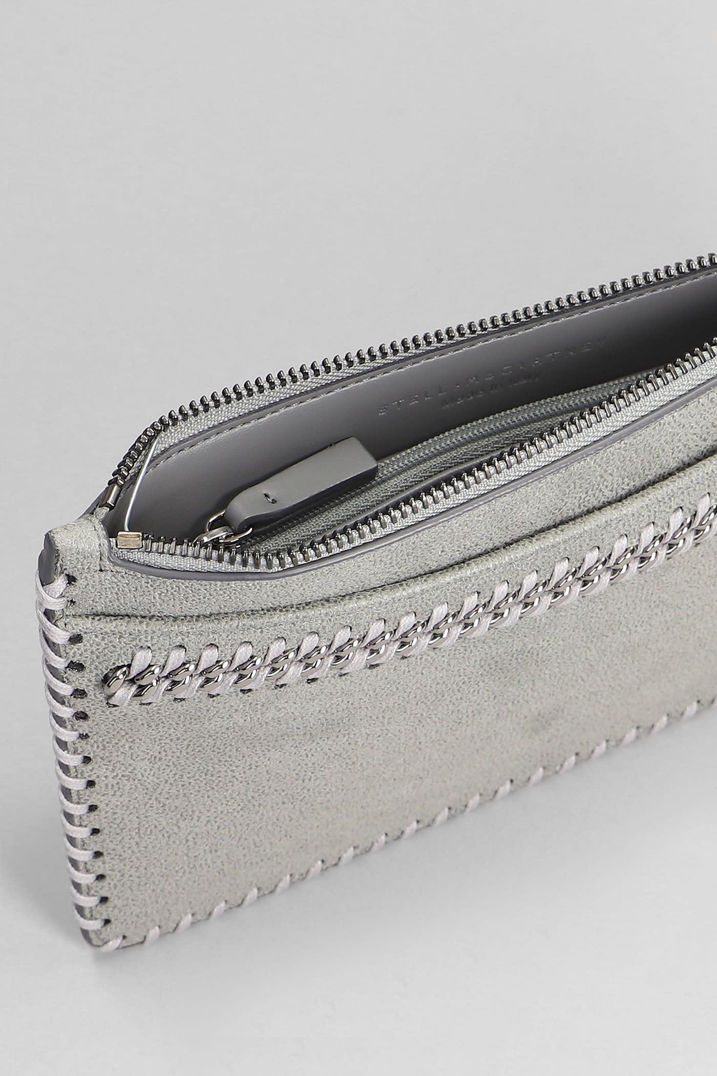 Falabella Clutch Clutch In Grey Polyester