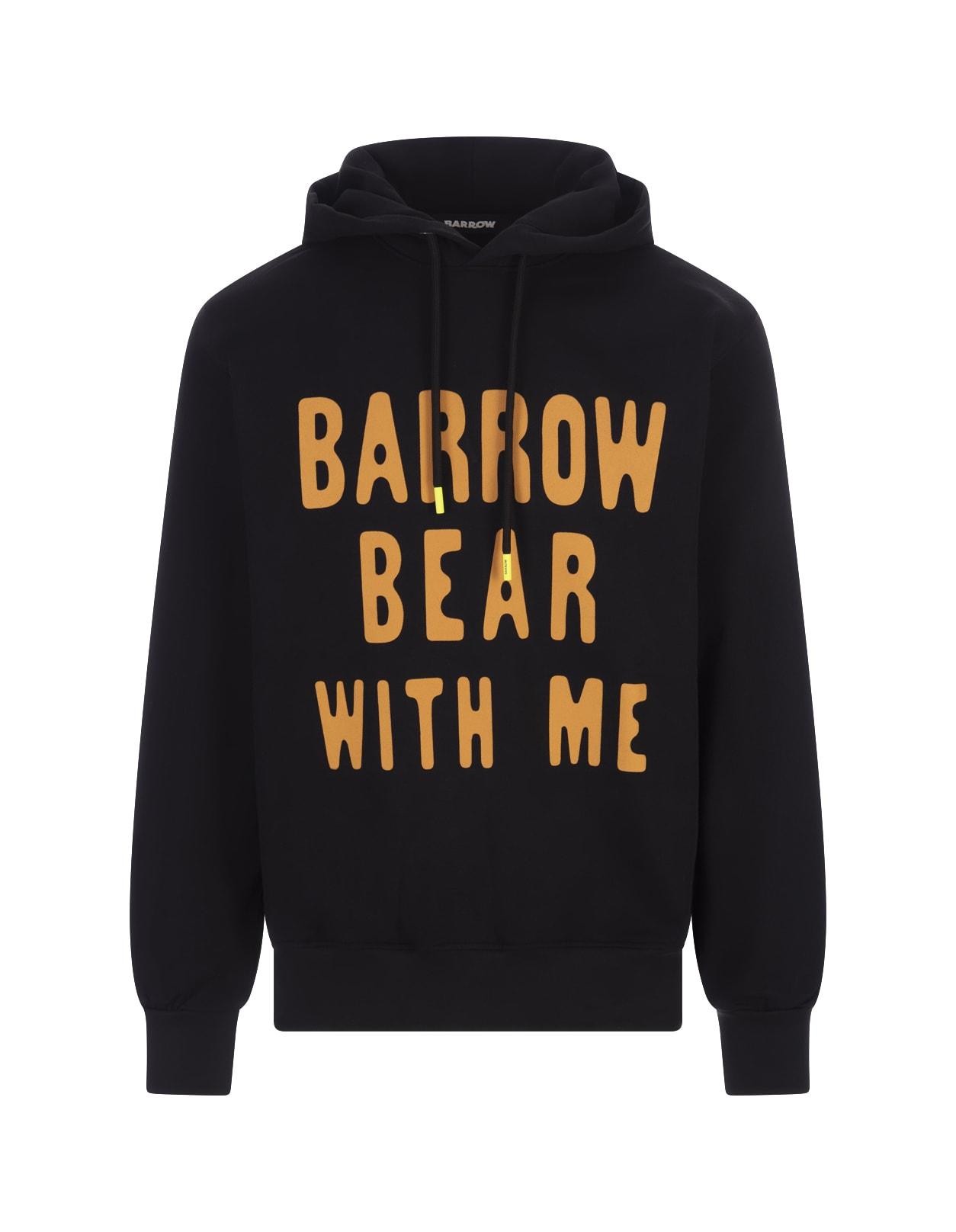 Black ' Bear With Me' Hoodie